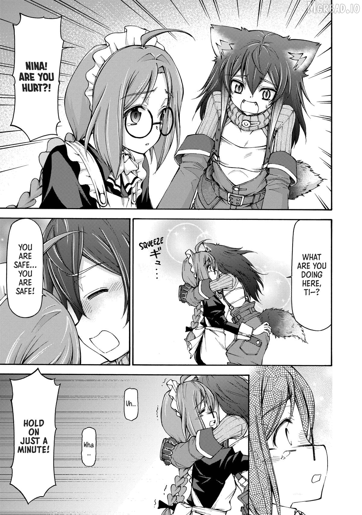 Maid nara Touzen desu. ~Nureginu wo Kiserareta Bannou Maid-san wa Tabi ni Deru Koto ni shimashita.~ Chapter 20 - page 7