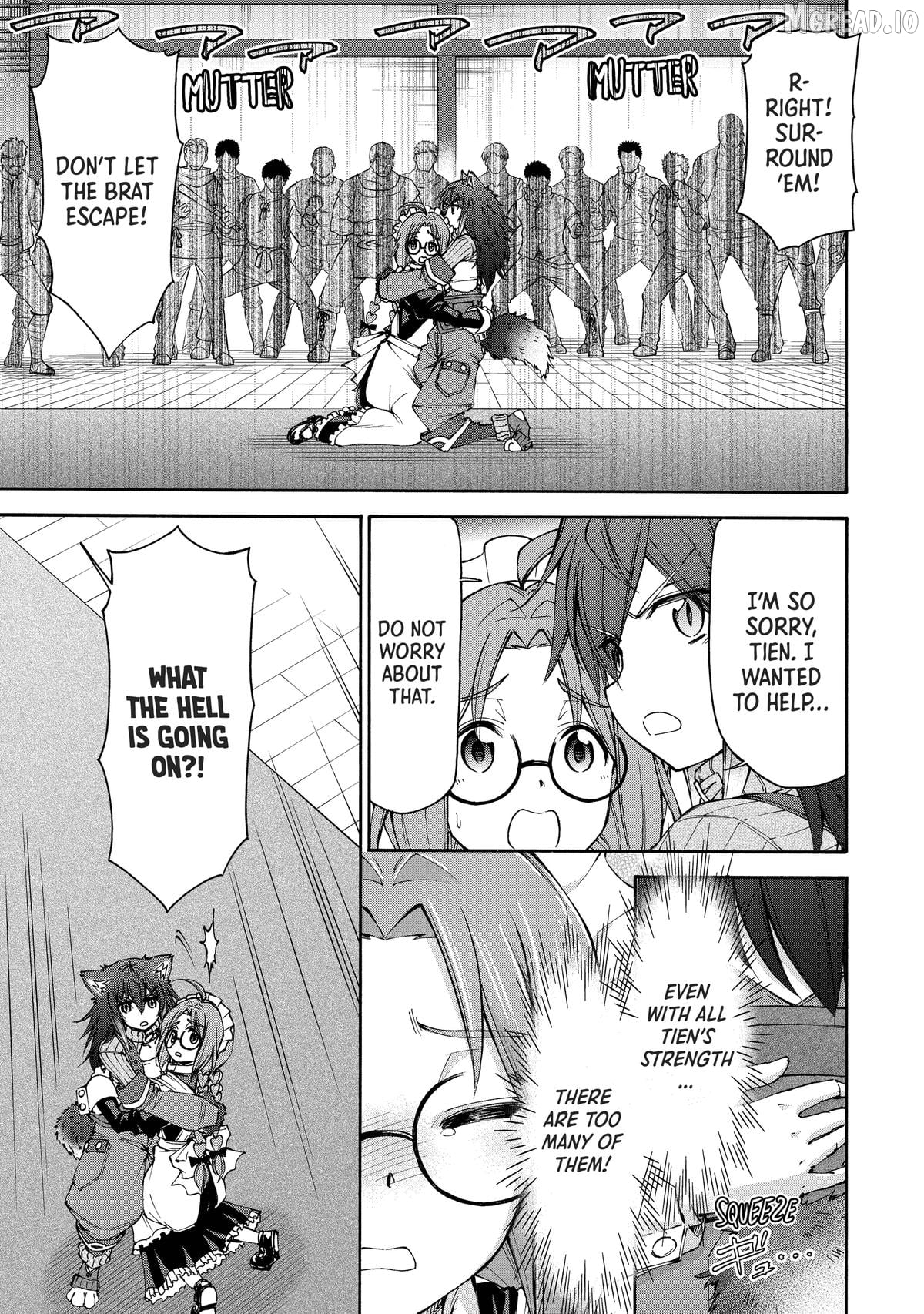 Maid nara Touzen desu. ~Nureginu wo Kiserareta Bannou Maid-san wa Tabi ni Deru Koto ni shimashita.~ Chapter 20 - page 9