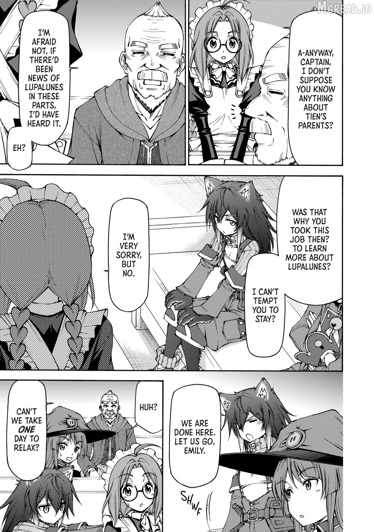 Maid nara Touzen desu. ~Nureginu wo Kiserareta Bannou Maid-san wa Tabi ni Deru Koto ni shimashita.~ Chapter 21 - page 11