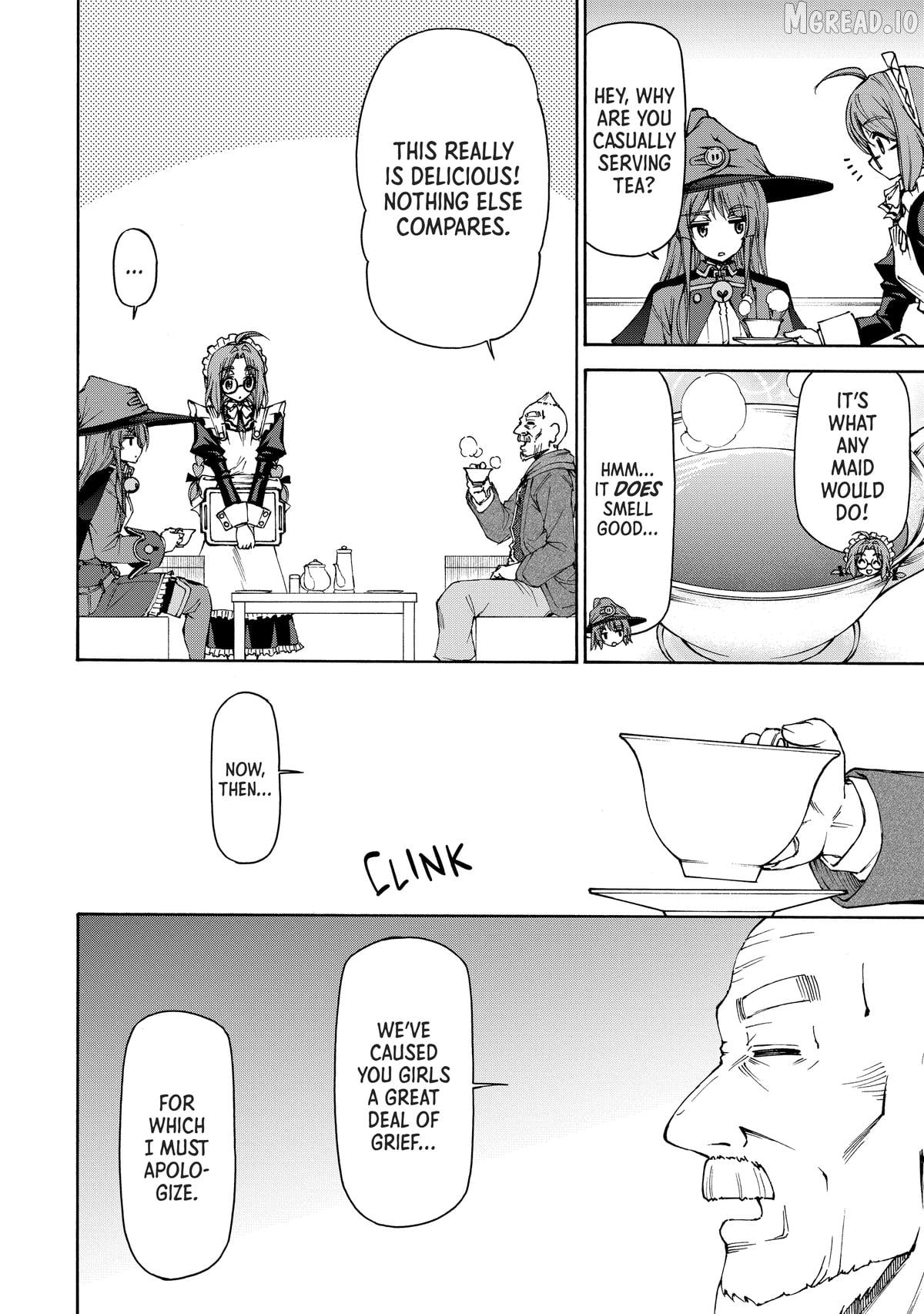 Maid nara Touzen desu. ~Nureginu wo Kiserareta Bannou Maid-san wa Tabi ni Deru Koto ni shimashita.~ Chapter 21 - page 2
