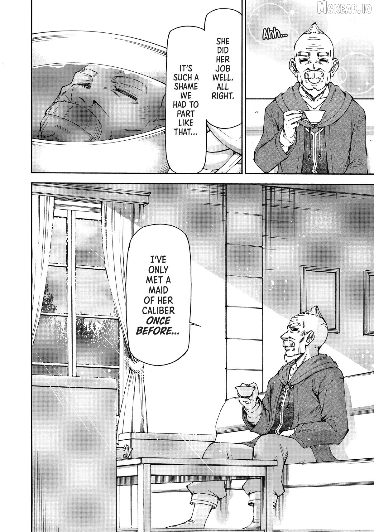 Maid nara Touzen desu. ~Nureginu wo Kiserareta Bannou Maid-san wa Tabi ni Deru Koto ni shimashita.~ Chapter 21 - page 28
