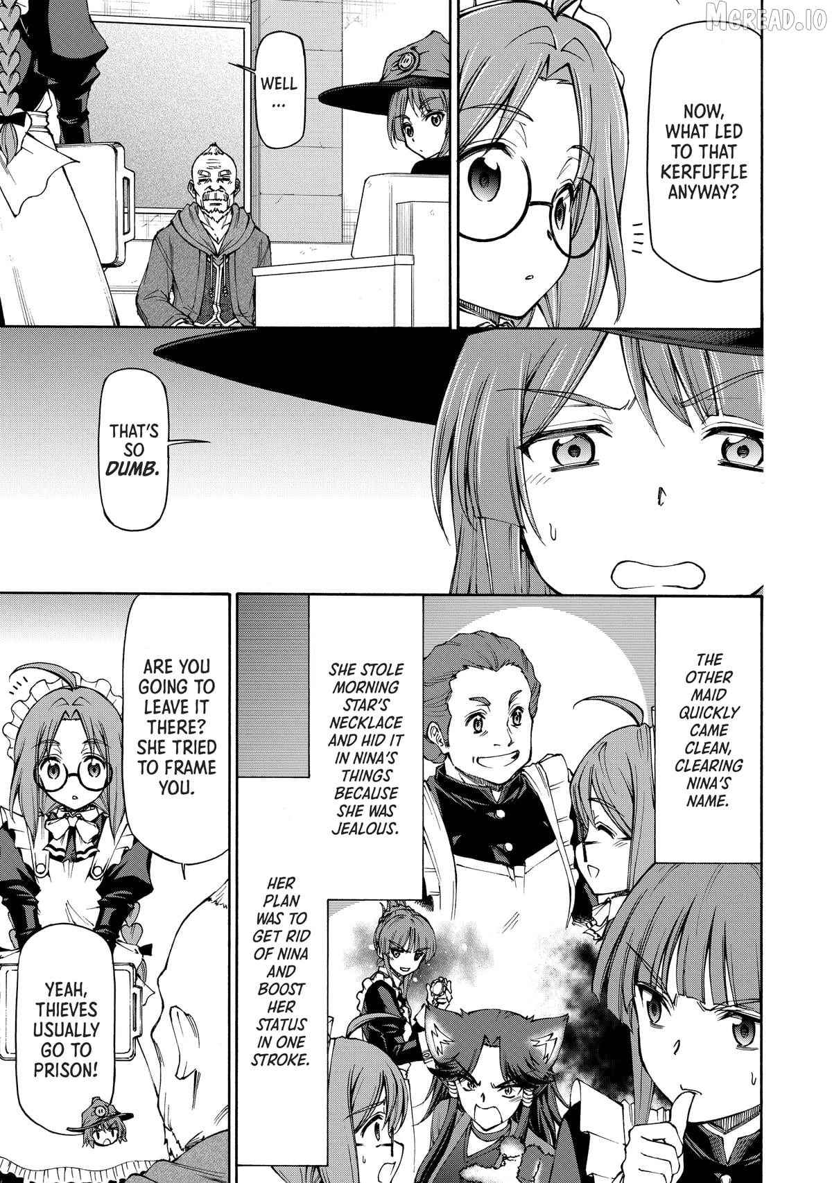 Maid nara Touzen desu. ~Nureginu wo Kiserareta Bannou Maid-san wa Tabi ni Deru Koto ni shimashita.~ Chapter 21 - page 9