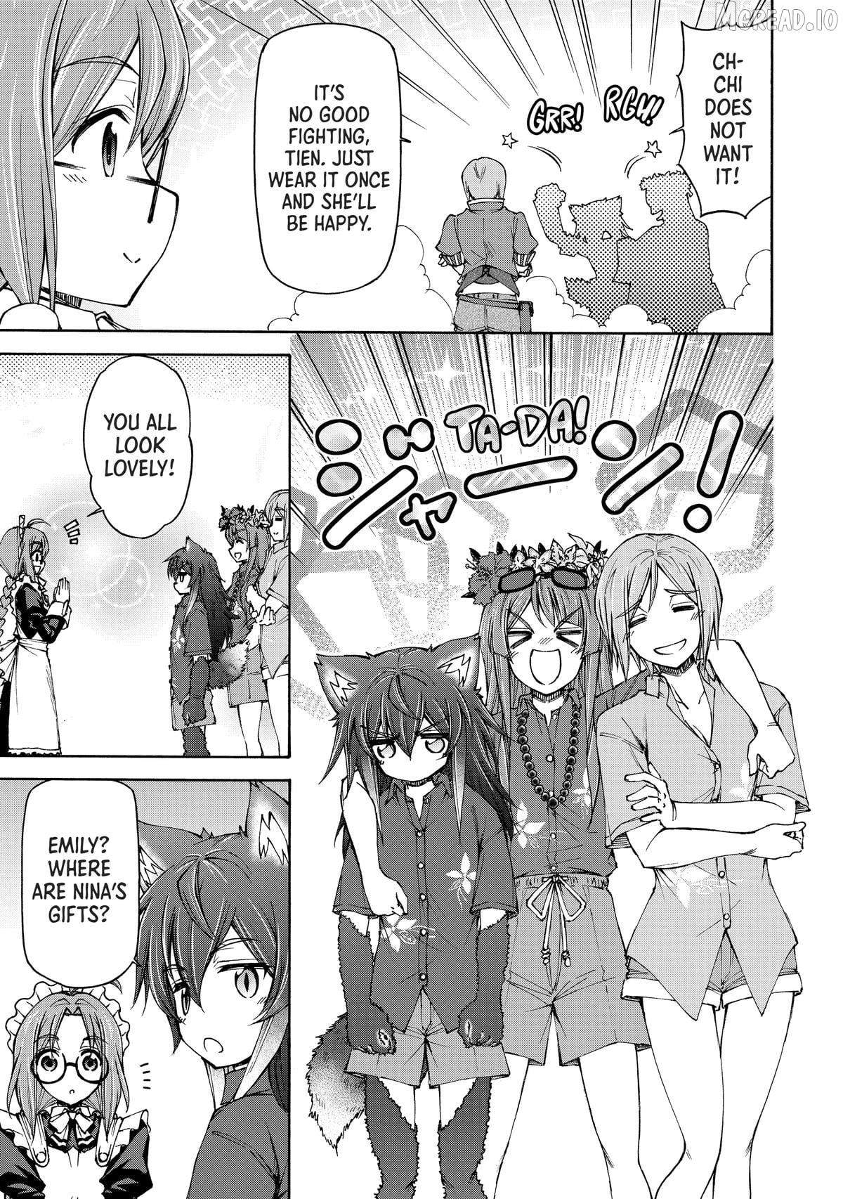 Maid nara Touzen desu. ~Nureginu wo Kiserareta Bannou Maid-san wa Tabi ni Deru Koto ni shimashita.~ Chapter 22 - page 12