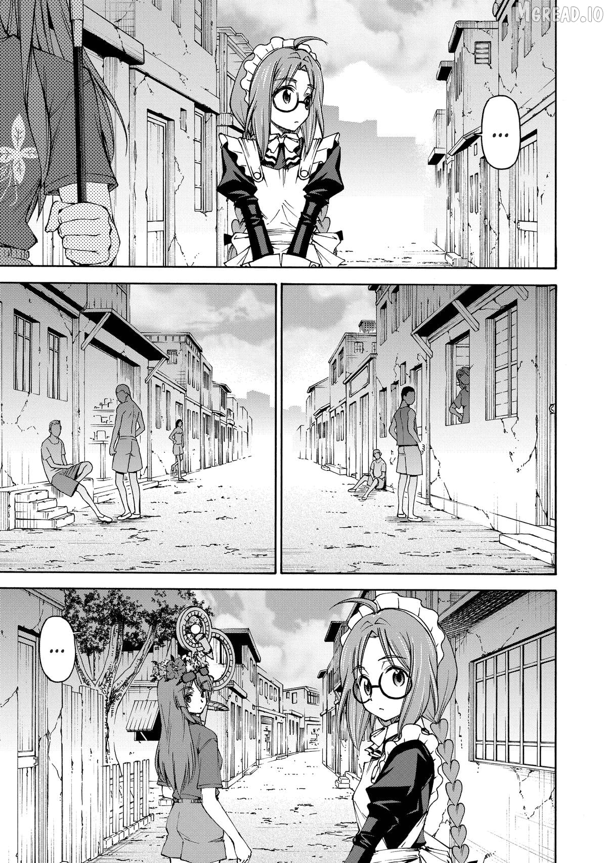 Maid nara Touzen desu. ~Nureginu wo Kiserareta Bannou Maid-san wa Tabi ni Deru Koto ni shimashita.~ Chapter 22 - page 18