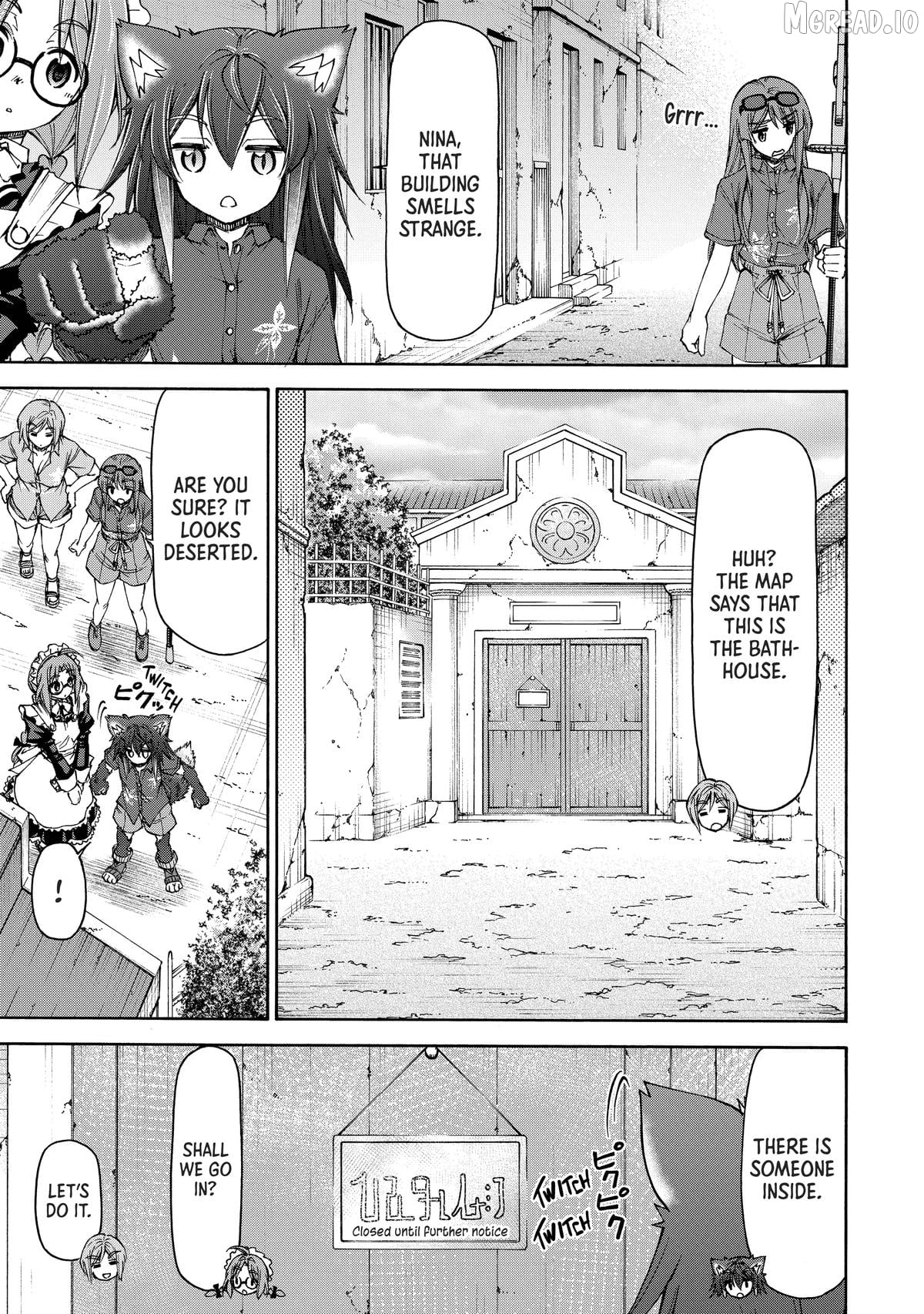 Maid nara Touzen desu. ~Nureginu wo Kiserareta Bannou Maid-san wa Tabi ni Deru Koto ni shimashita.~ Chapter 22 - page 30