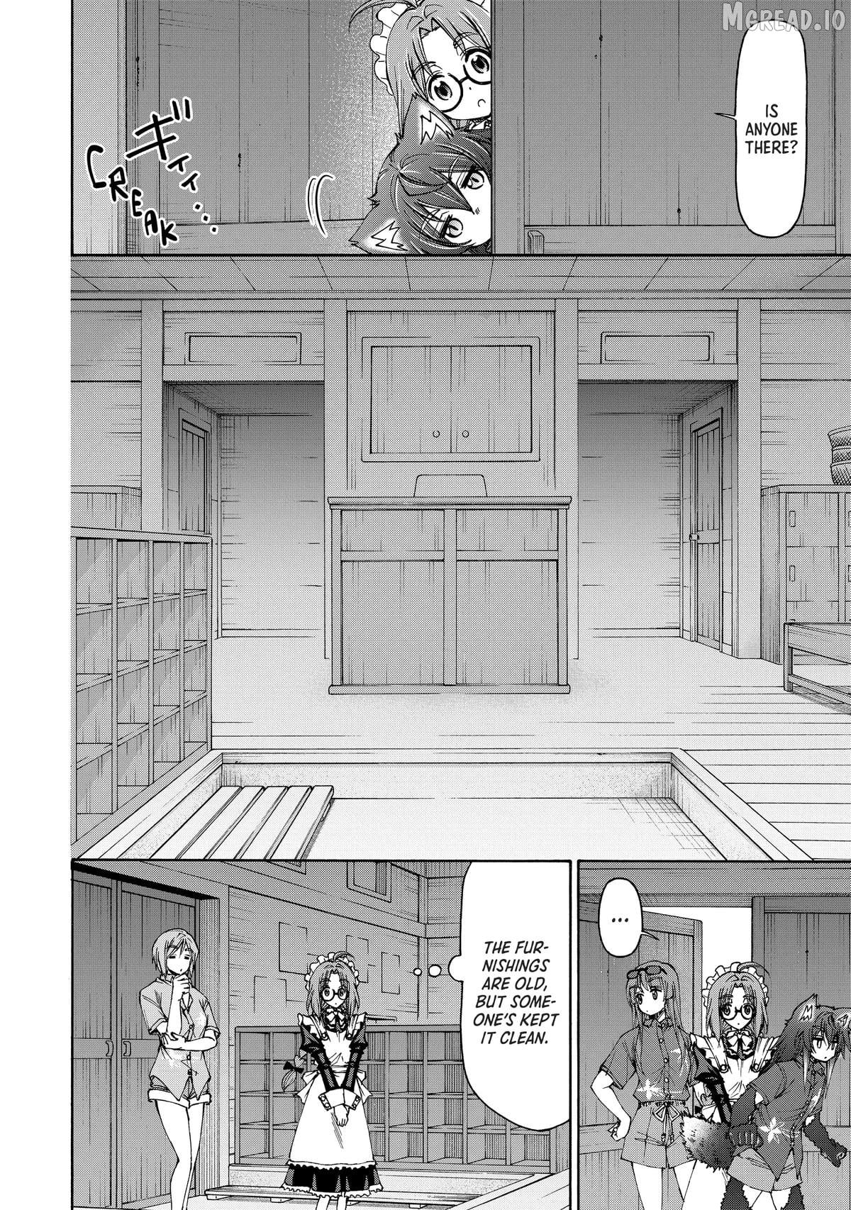 Maid nara Touzen desu. ~Nureginu wo Kiserareta Bannou Maid-san wa Tabi ni Deru Koto ni shimashita.~ Chapter 22 - page 31