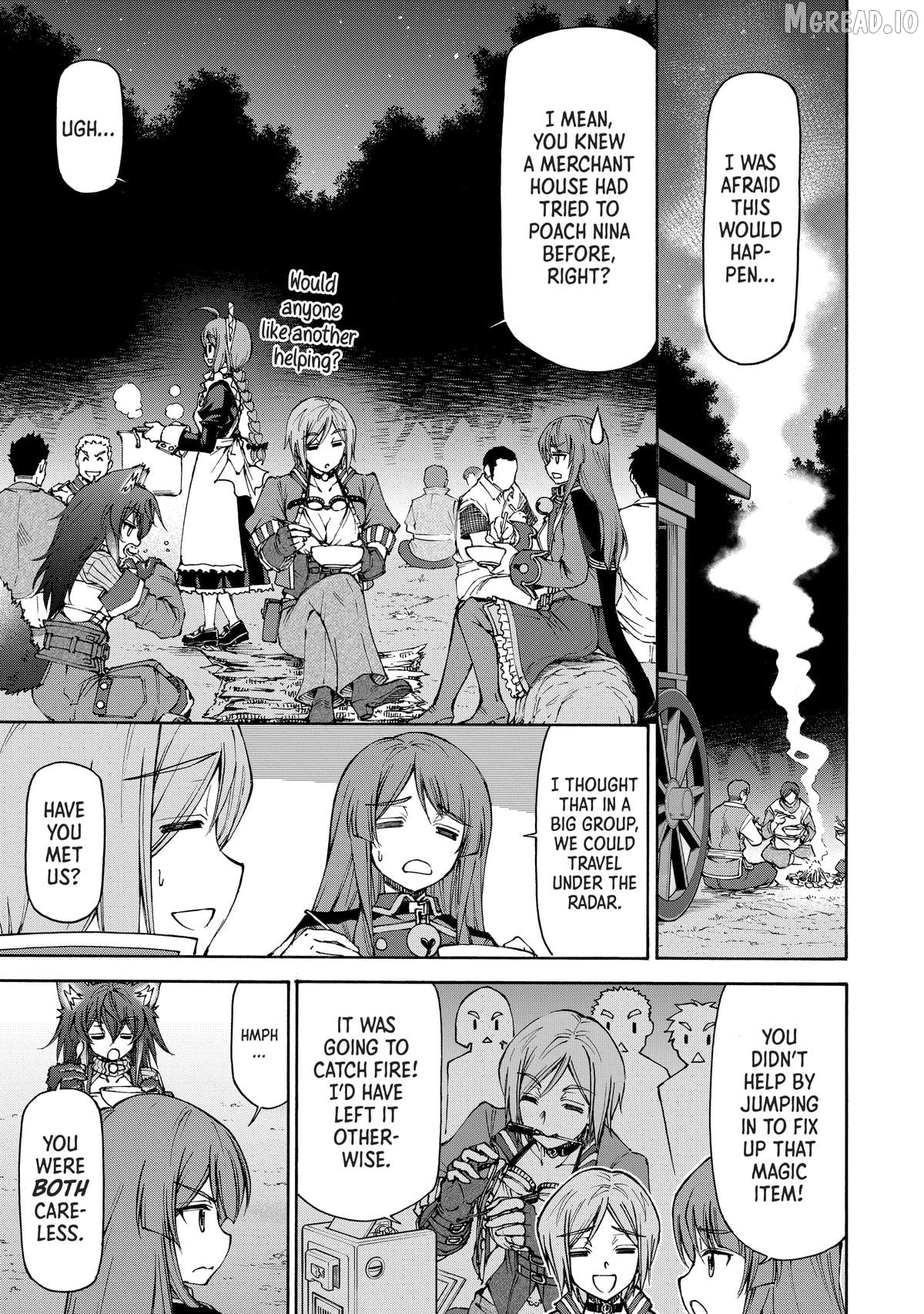 Maid nara Touzen desu. ~Nureginu wo Kiserareta Bannou Maid-san wa Tabi ni Deru Koto ni shimashita.~ Chapter 22 - page 4