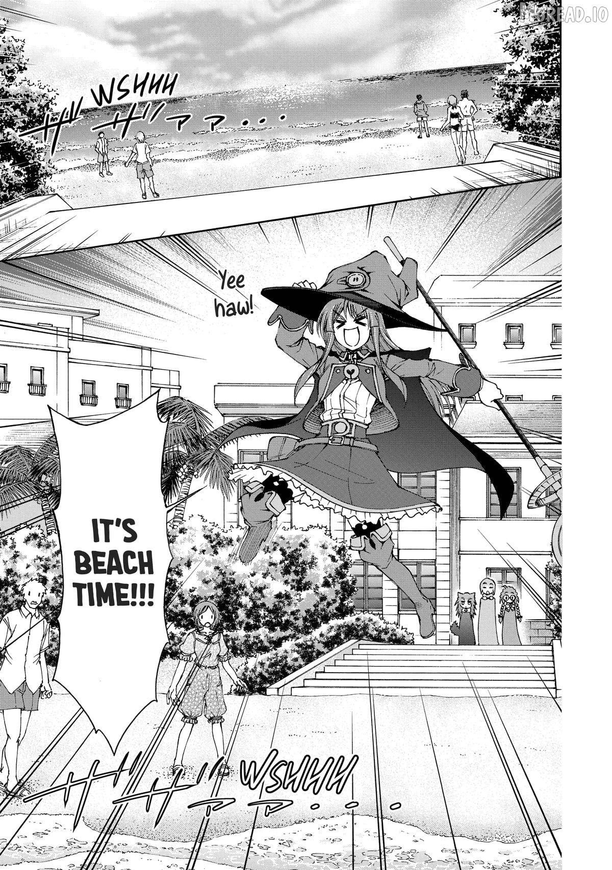Maid nara Touzen desu. ~Nureginu wo Kiserareta Bannou Maid-san wa Tabi ni Deru Koto ni shimashita.~ Chapter 22 - page 8
