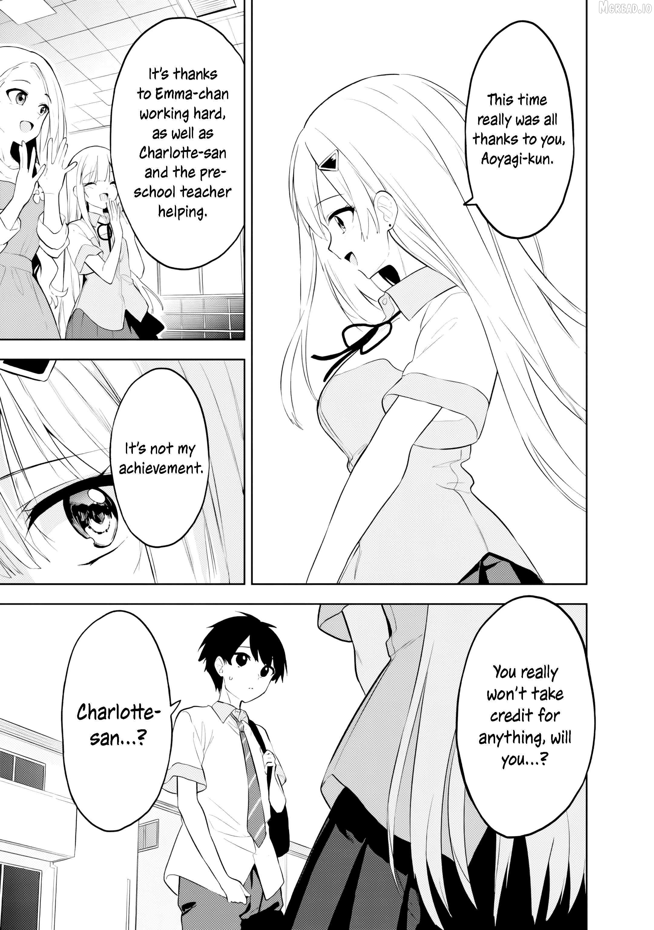 Maigo ni Natteita Youjo wo Tasuketara, Otonari ni Sumu Bishoujo Ryuugakusei ga Ie ni Asobi ni Kuru You ni Natta Ken Nitsuite Chapter 31 - page 27