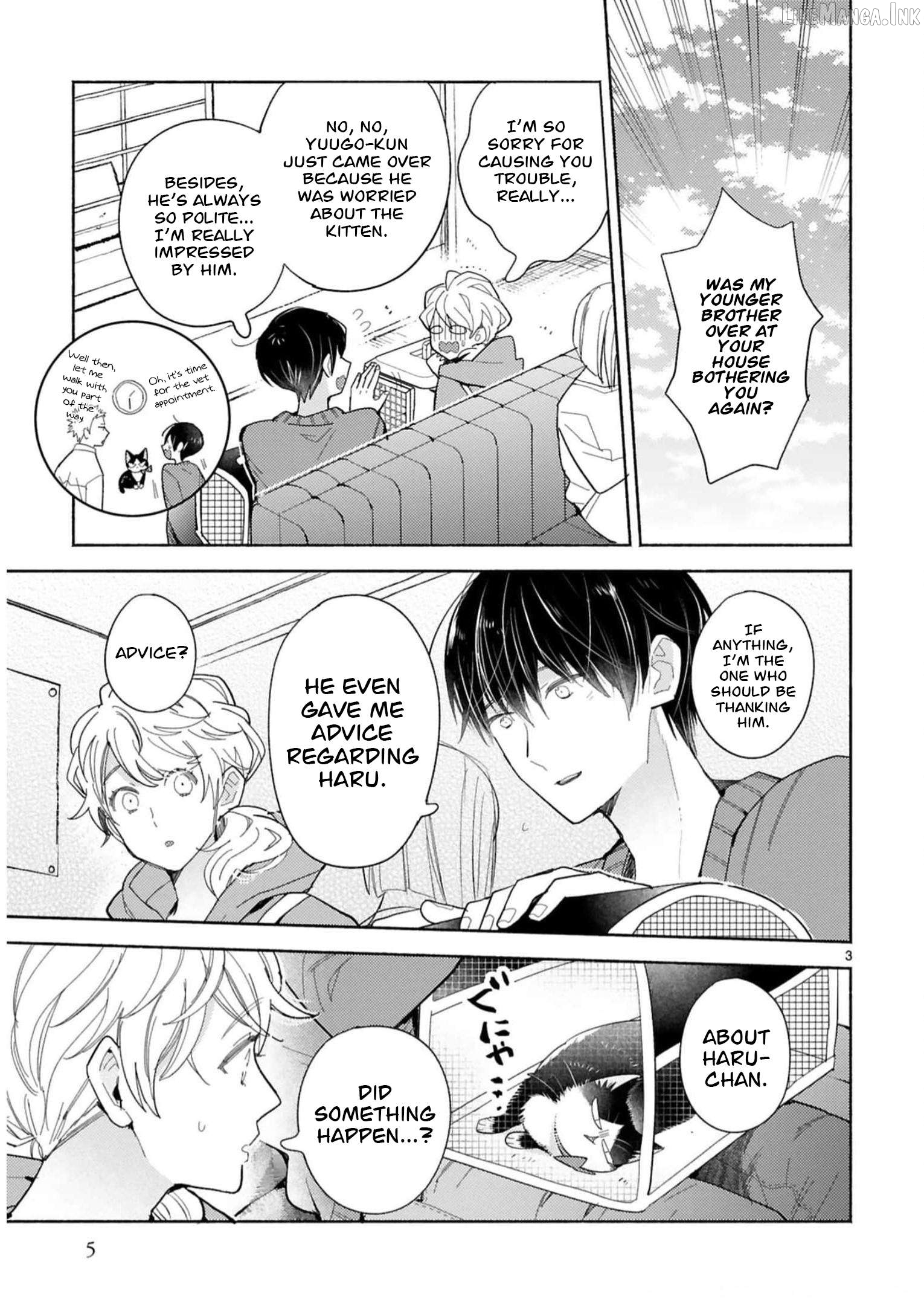 Doukyonin wa Hiza, Tokidoki, Atama no Ue. Chapter 25.1 - page 10