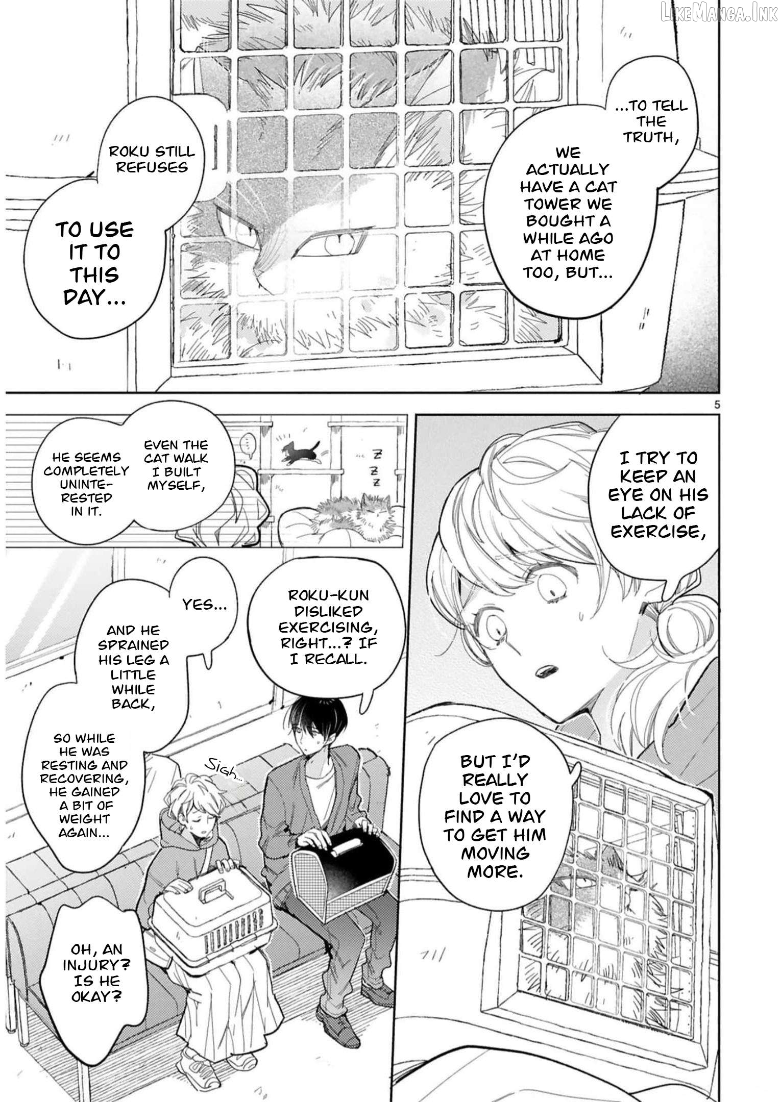 Doukyonin wa Hiza, Tokidoki, Atama no Ue. Chapter 25.1 - page 12