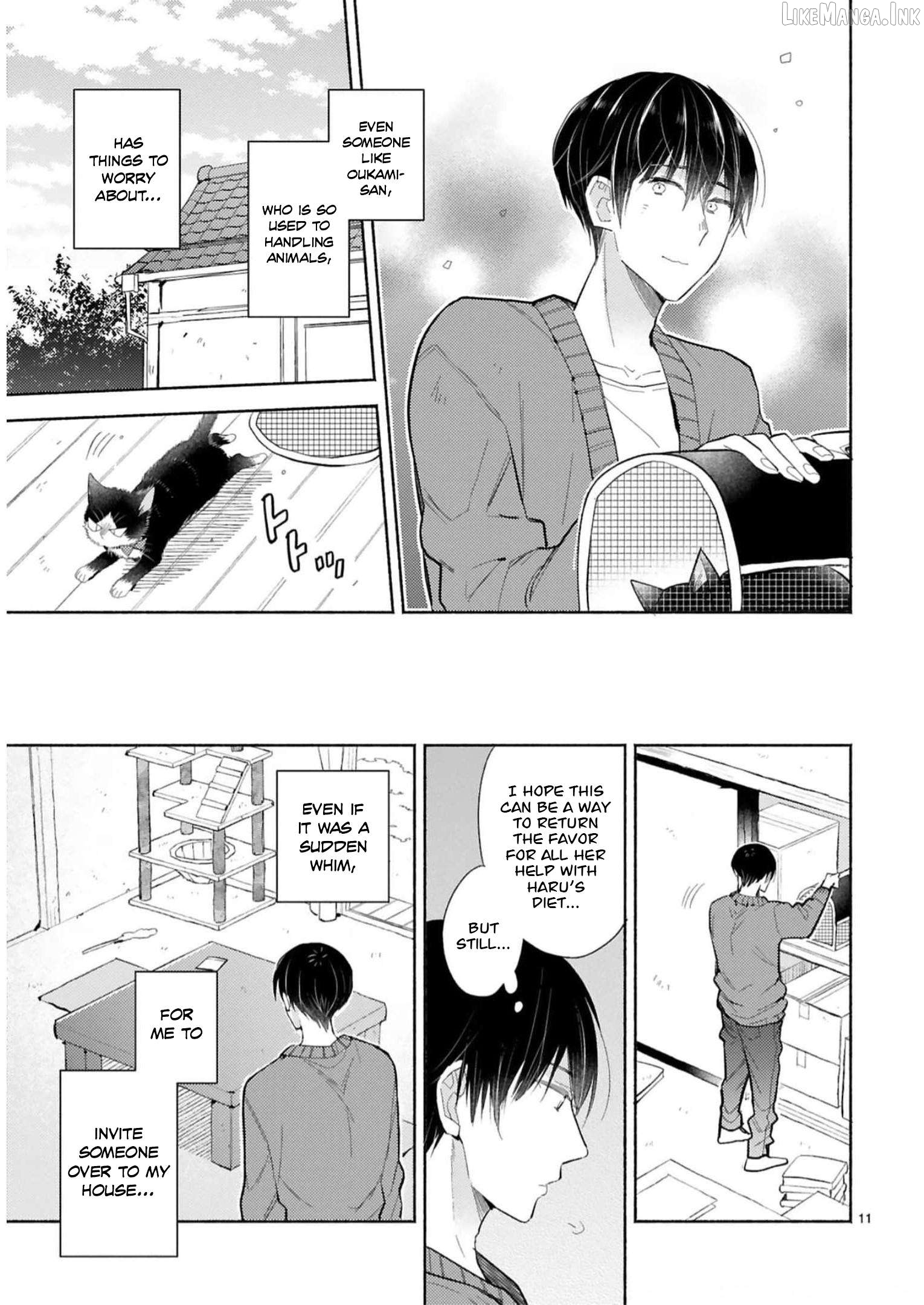 Doukyonin wa Hiza, Tokidoki, Atama no Ue. Chapter 25.1 - page 18