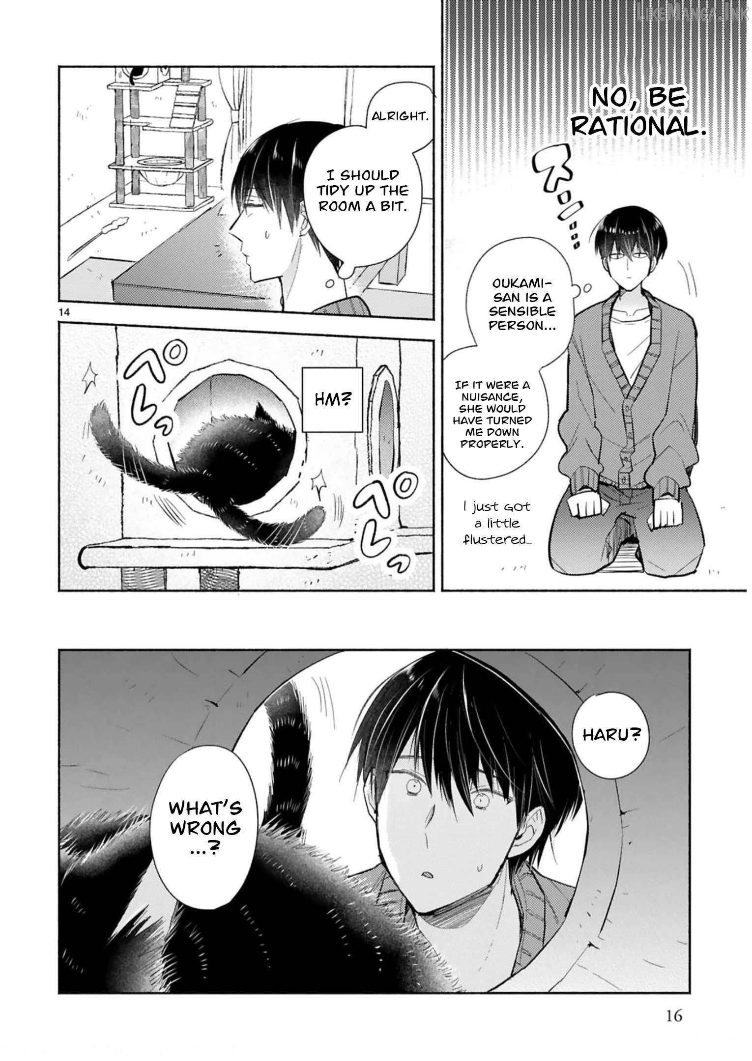 Doukyonin wa Hiza, Tokidoki, Atama no Ue. Chapter 25.1 - page 21