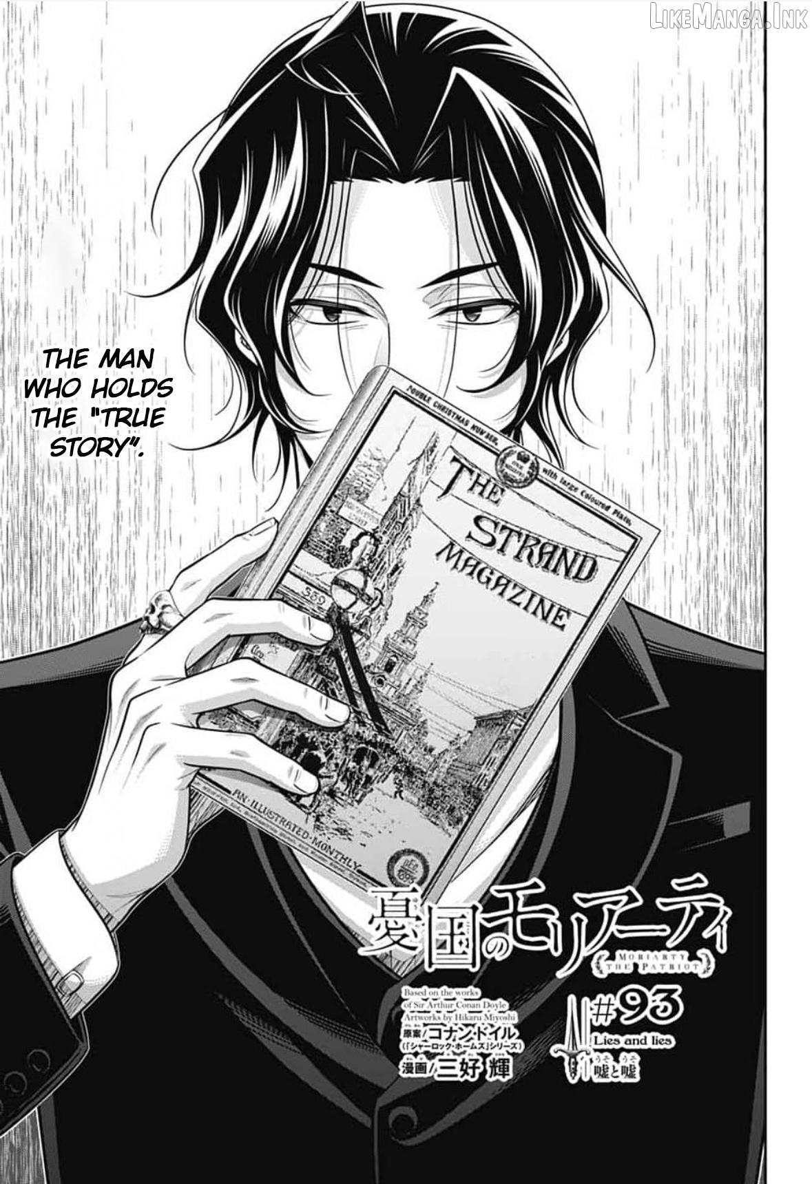 Yukoku no Moriarty Chapter 93 - page 2