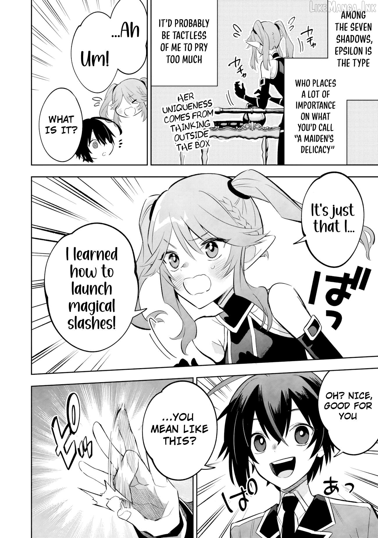 Kage no Jitsuryokusha ni Naritakute! Shichikage Retsuden Chapter 20.3 - page 8