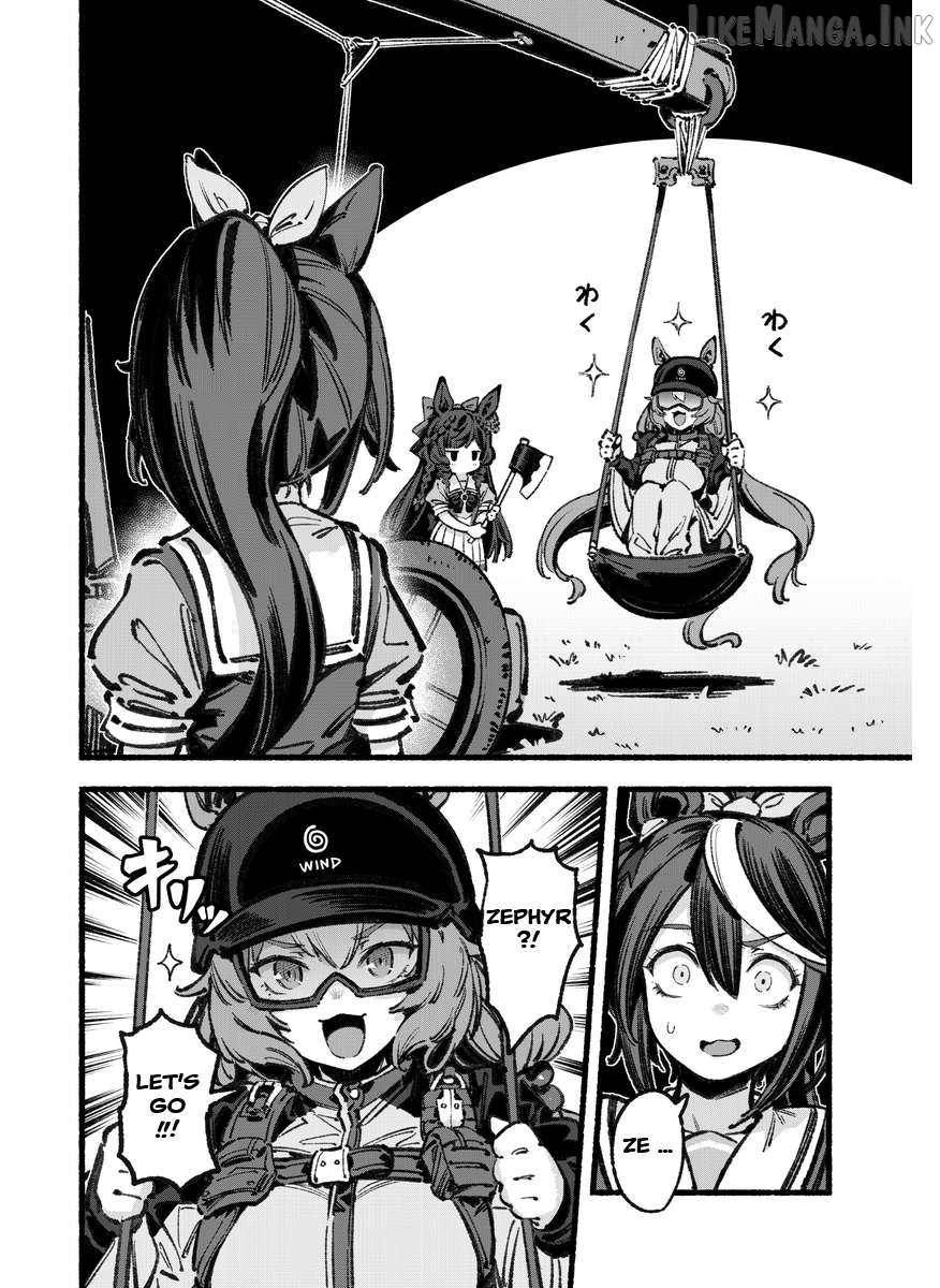 Uma Musume Pretty Derby - Your Shadow Tracen Chapter 5 - page 4