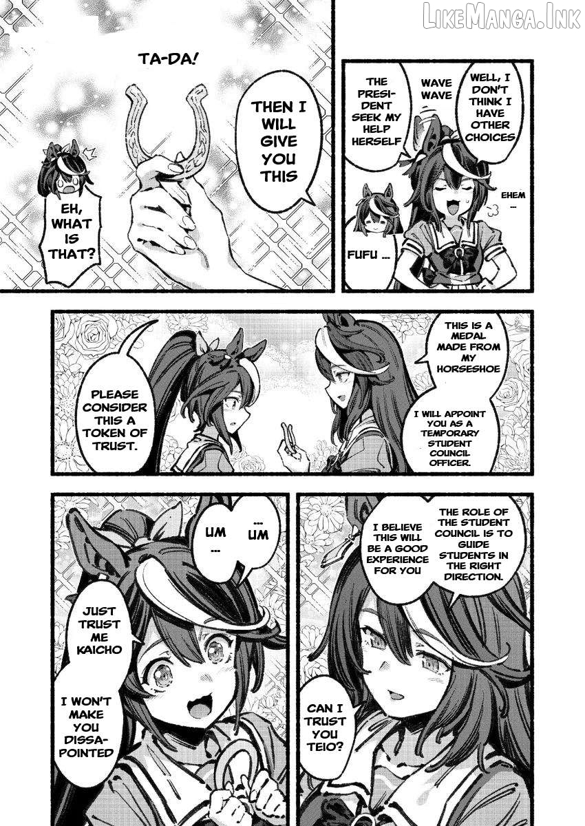 Uma Musume Pretty Derby - Your Shadow Tracen Chapter 5 - page 9