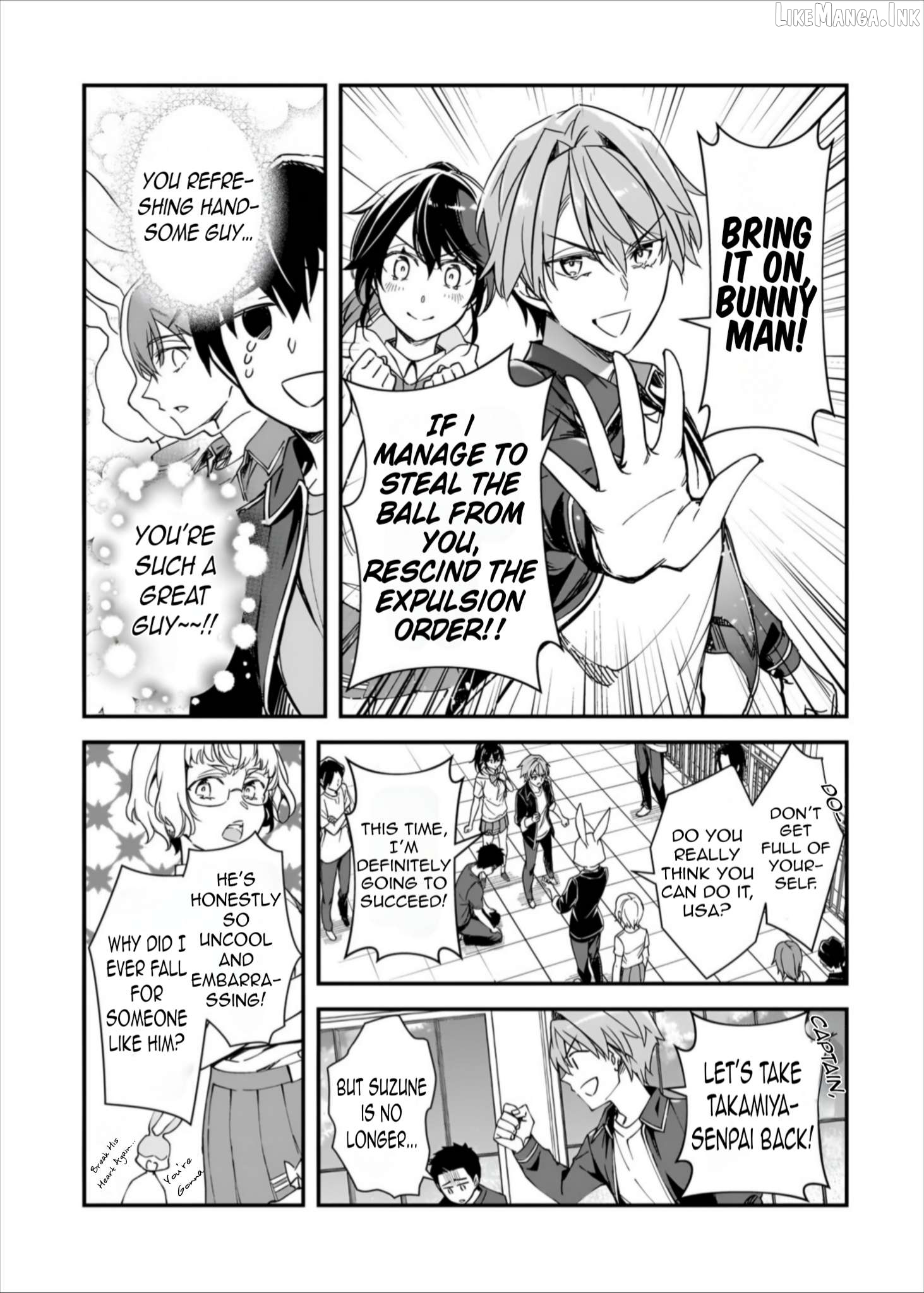The Girls Who Traumatized Me Keep Glancing at Me, but Alas, It’s Too Late Chapter 33.2 - page 4