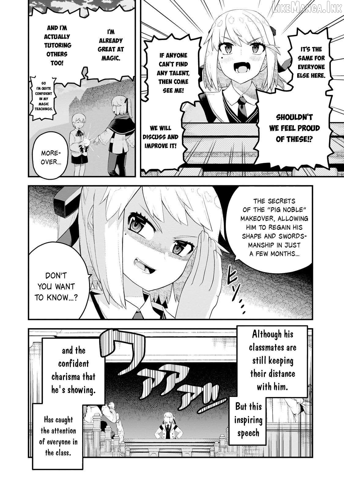 Buta Kizoku wa Mirai wo Kiri Hiraku you desu Chapter 18 - page 7