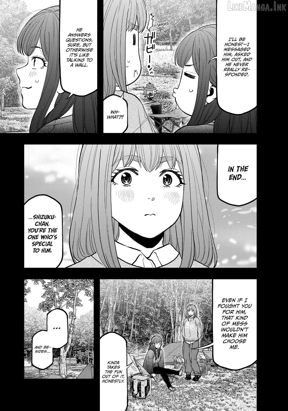Futari Solo Camp Chapter 92 - page 19