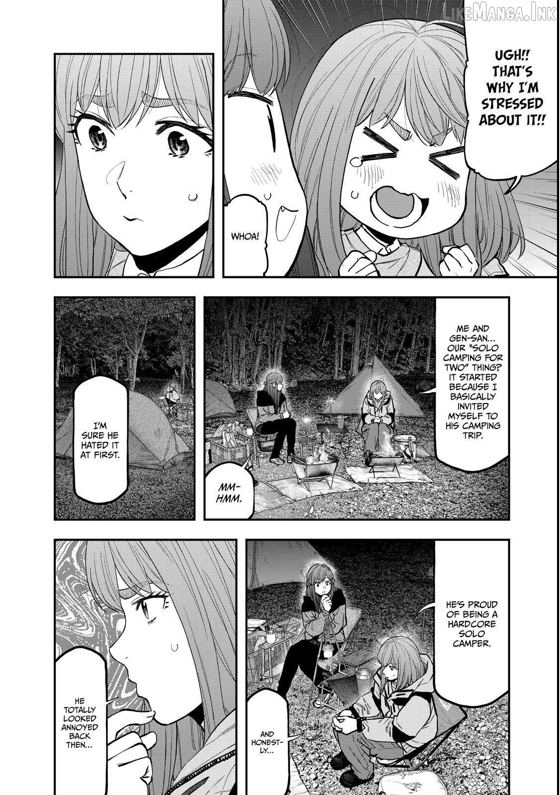 Futari Solo Camp Chapter 93 - page 4