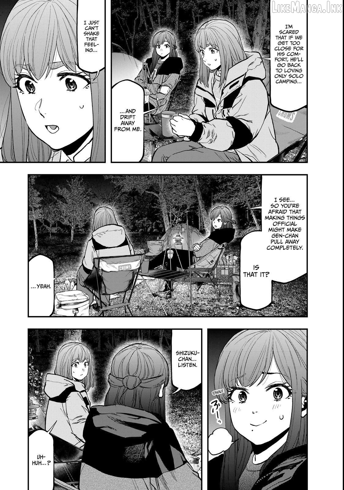 Futari Solo Camp Chapter 93 - page 7