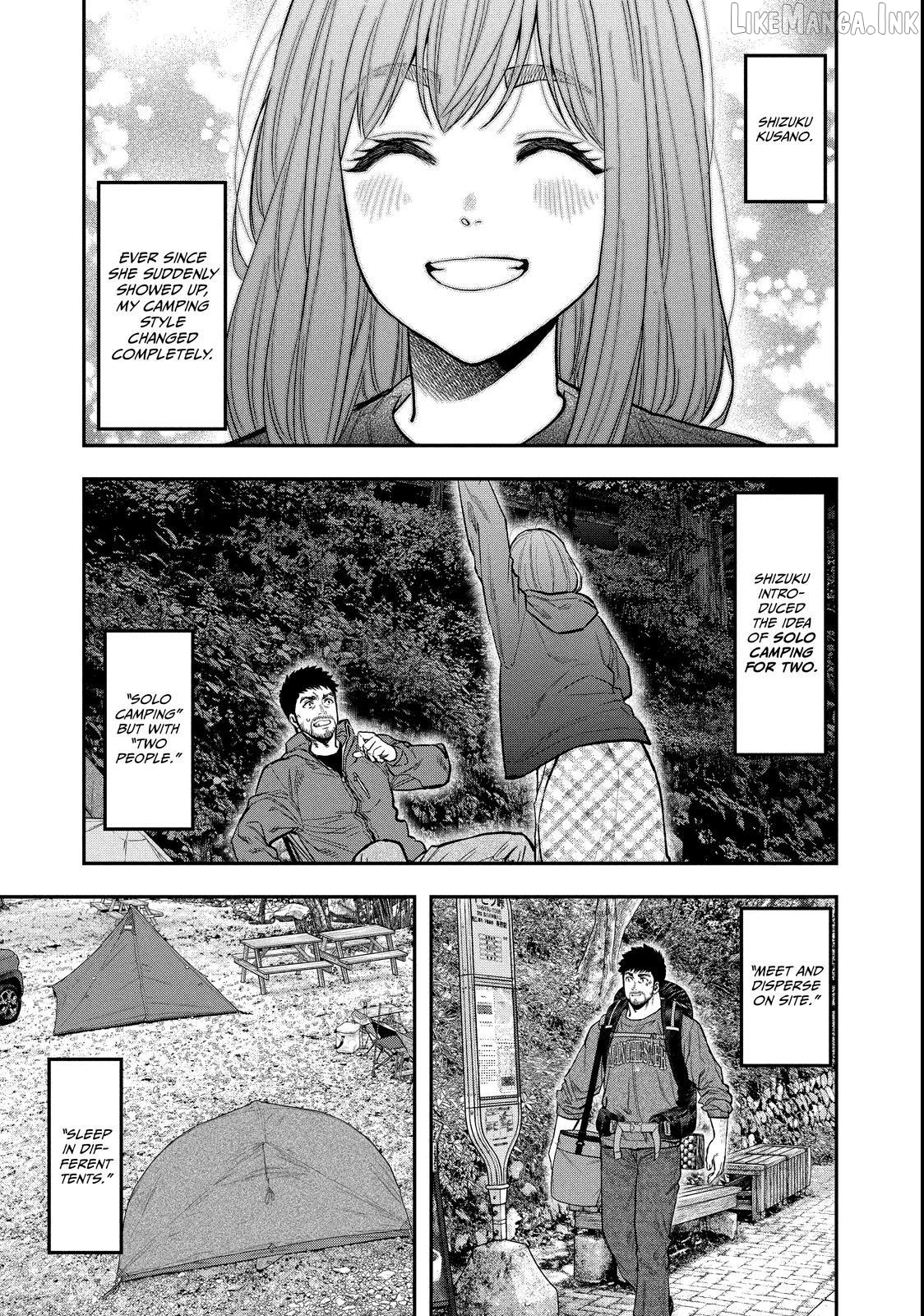 Futari Solo Camp Chapter 96 - page 14