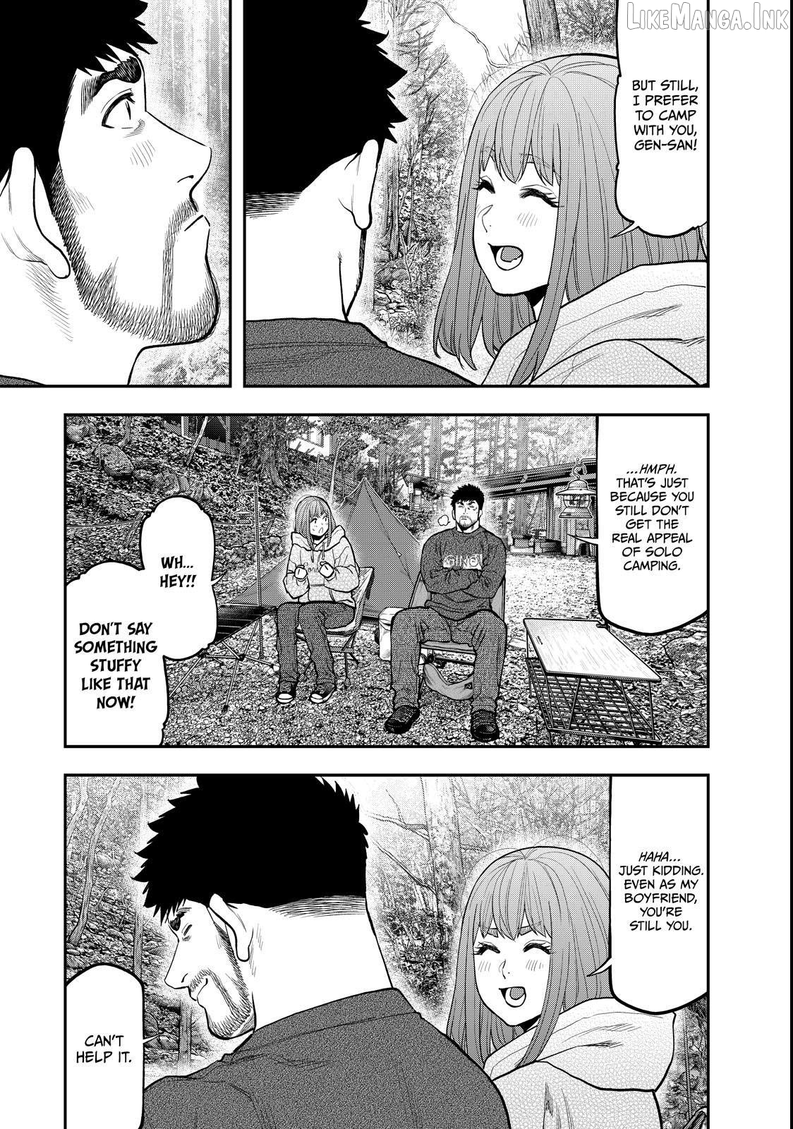 Futari Solo Camp Chapter 95 - page 22