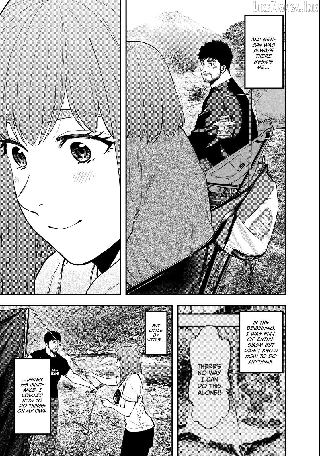 Futari Solo Camp Chapter 95 - page 9