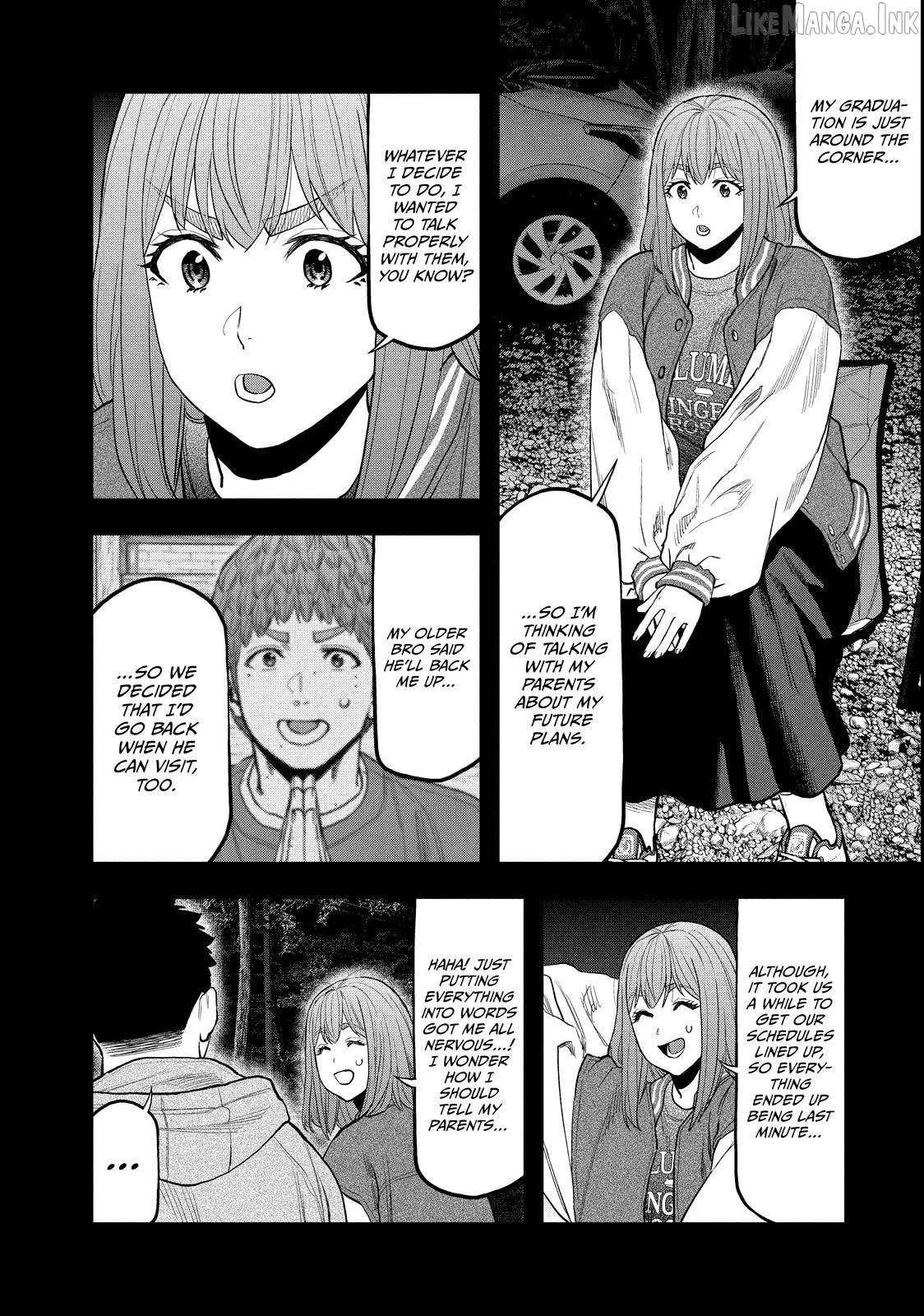 Futari Solo Camp Chapter 97 - page 10