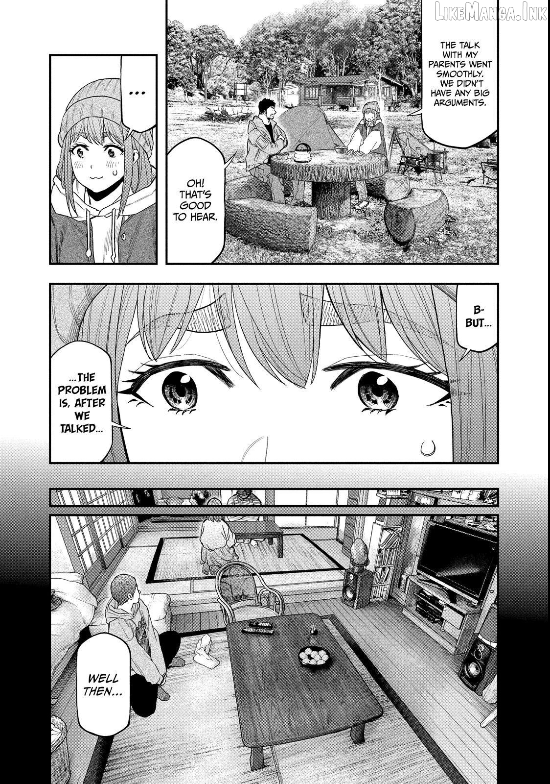 Futari Solo Camp Chapter 99 - page 13