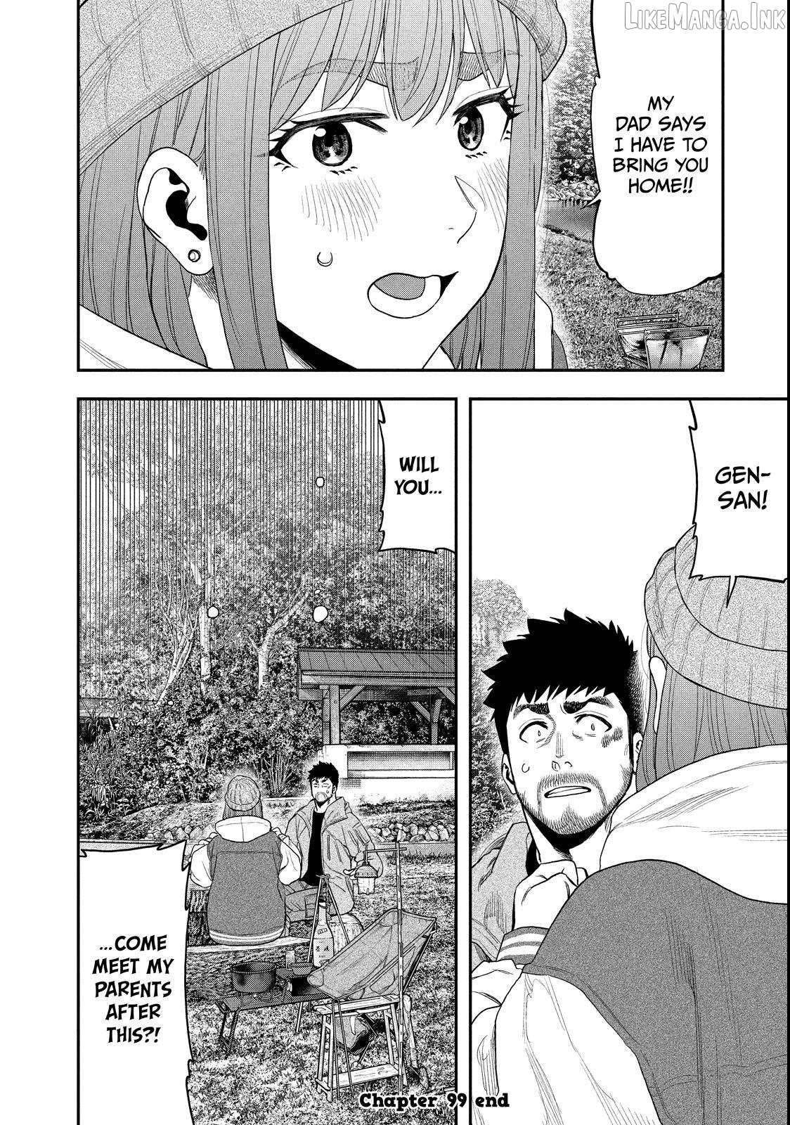 Futari Solo Camp Chapter 99 - page 18