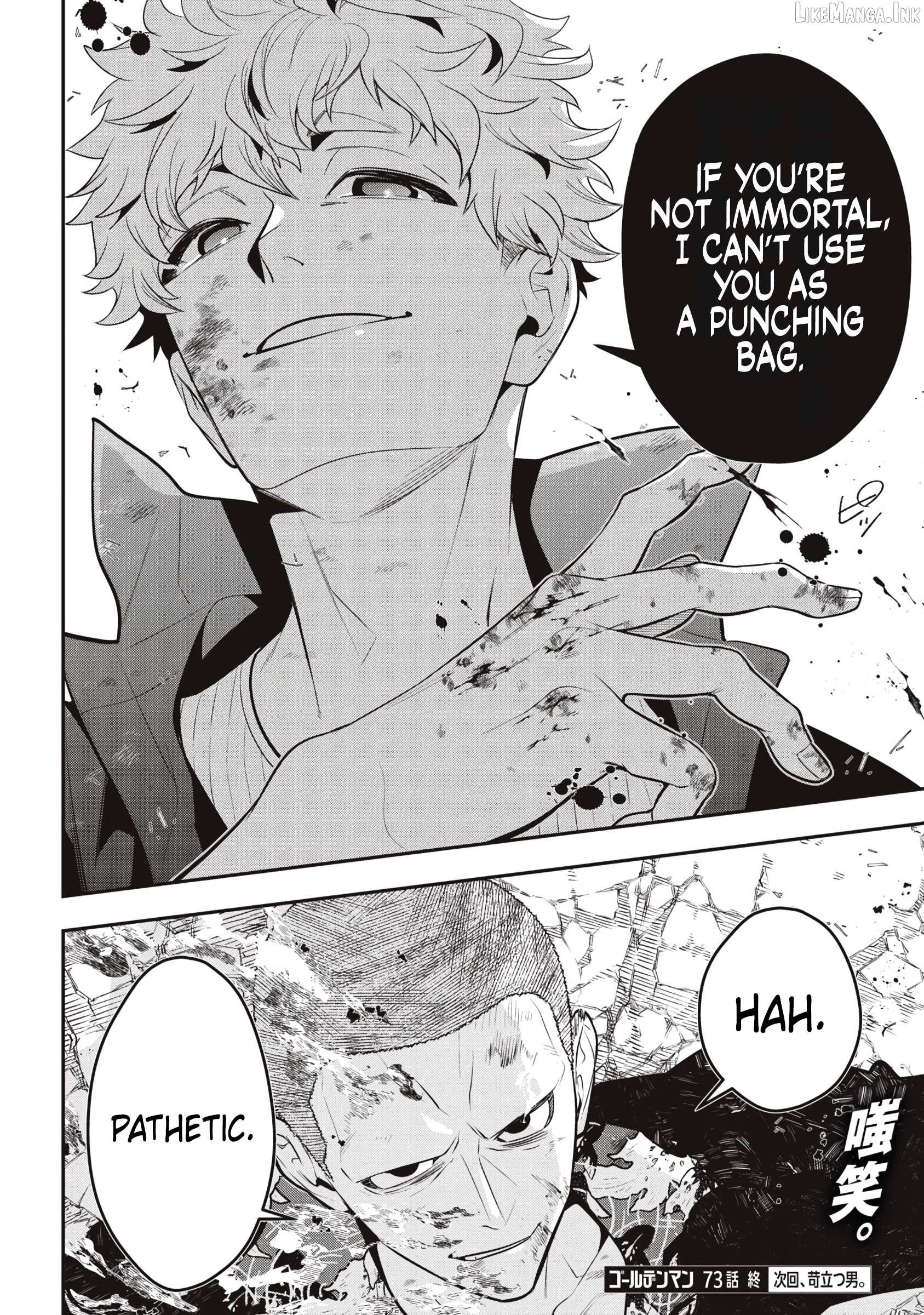 GOLDEN MAN Chapter 73 - page 20