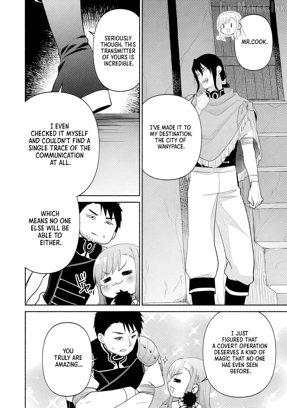 Tensei Youjo. Kamikemono to Ouji to, Saikyou no Ojisan Youhei-dan no Naka de Ikiru. Chapter 37 - page 10