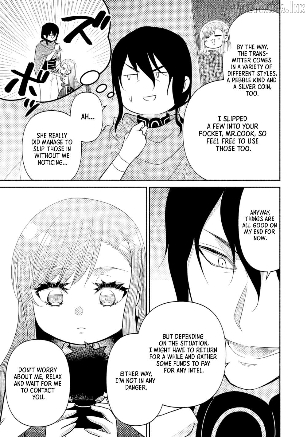 Tensei Youjo. Kamikemono to Ouji to, Saikyou no Ojisan Youhei-dan no Naka de Ikiru. Chapter 37 - page 11