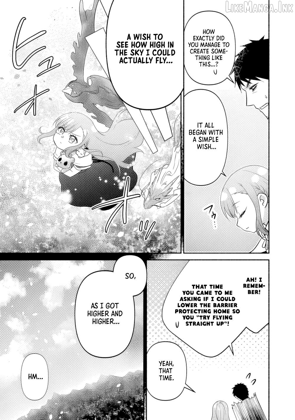 Tensei Youjo. Kamikemono to Ouji to, Saikyou no Ojisan Youhei-dan no Naka de Ikiru. Chapter 37 - page 3
