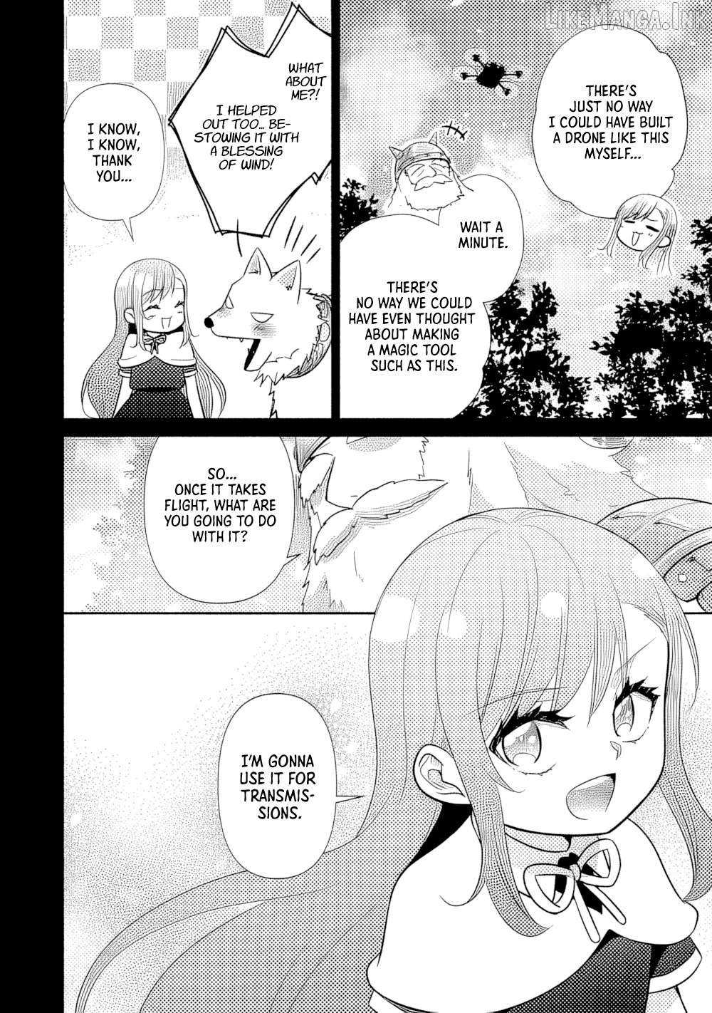 Tensei Youjo. Kamikemono to Ouji to, Saikyou no Ojisan Youhei-dan no Naka de Ikiru. Chapter 37 - page 8