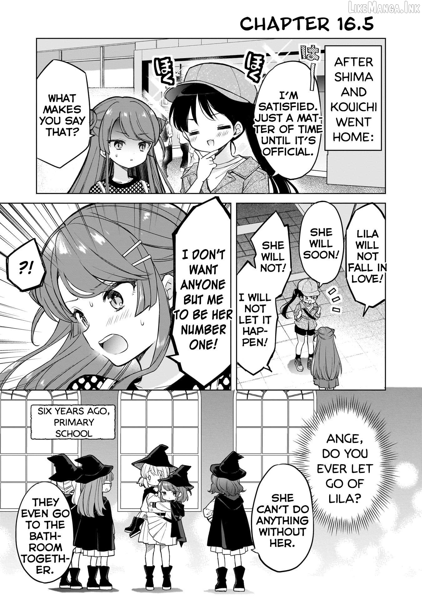 Majo wa Mangetsu ni Saku Chapter 16.5 - page 1