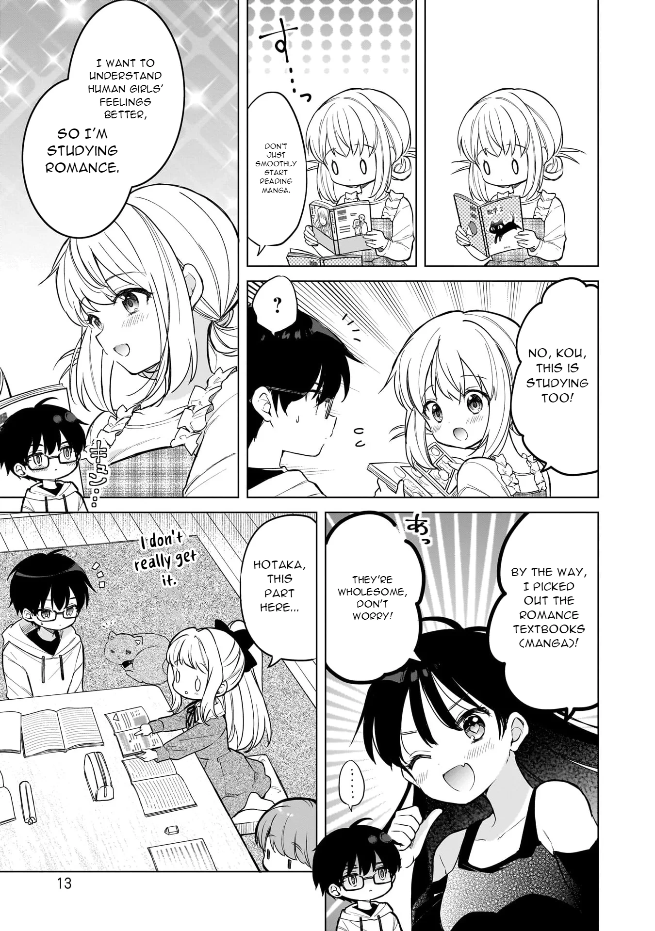 Majo wa Mangetsu ni Saku Chapter 17 - page 13