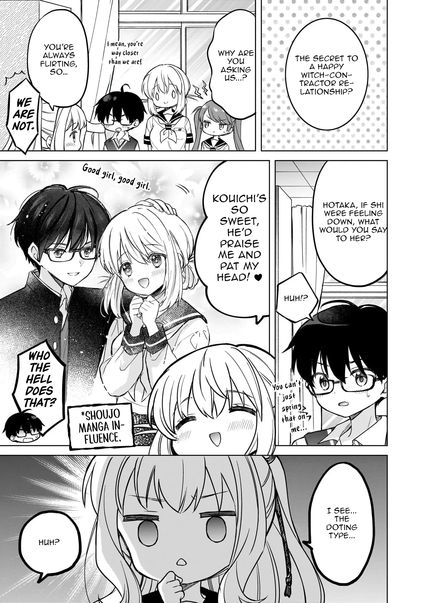 Majo wa Mangetsu ni Saku Chapter 18 - page 8