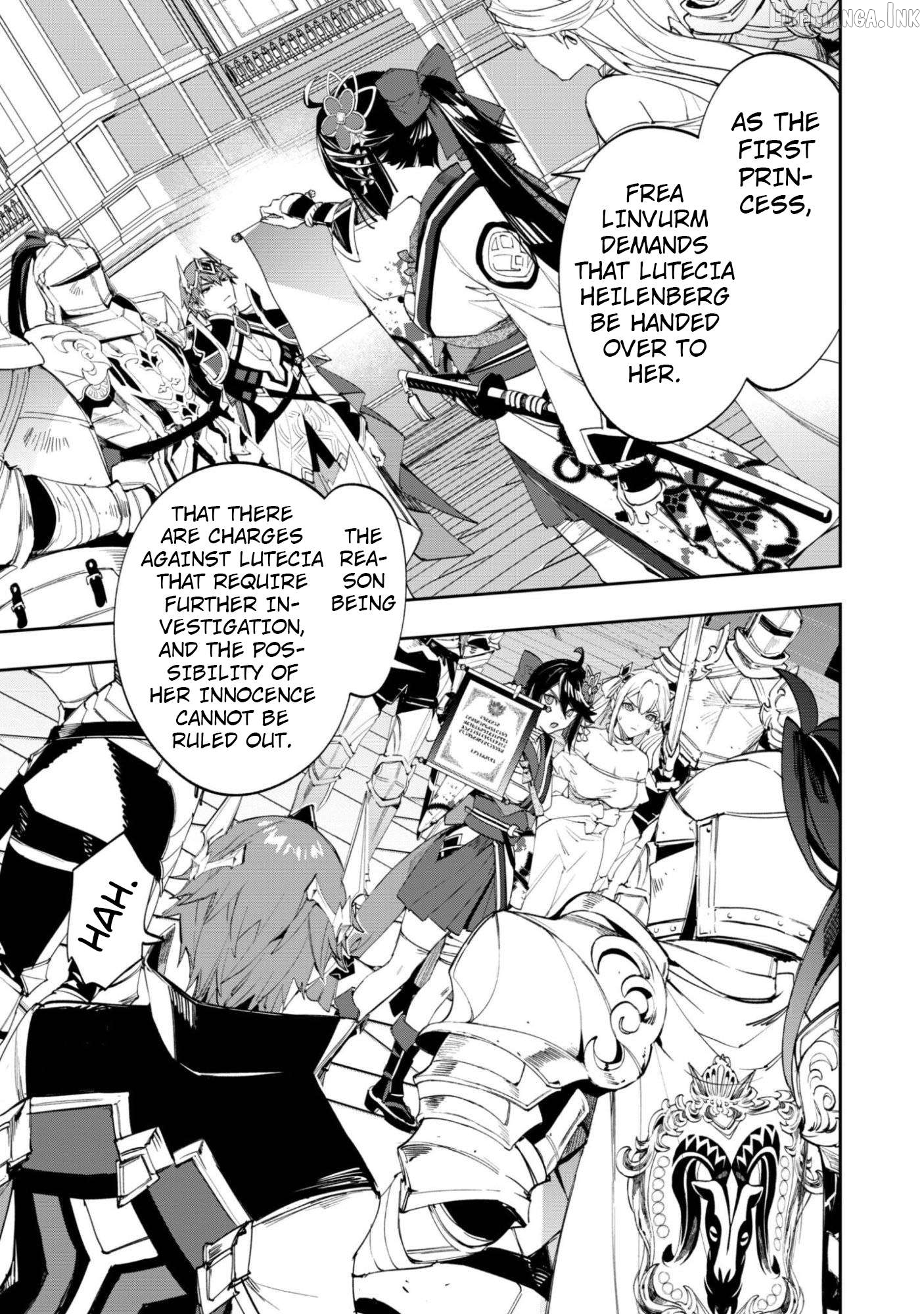 Hitokiri Shoujo Koushaku Reijou no Goei ni Naru Chapter 17 - page 23