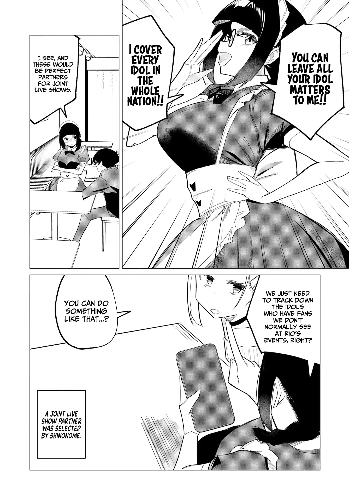 Chika Idol wo Kage de Sasaeru Ore Chapter 19 - page 10