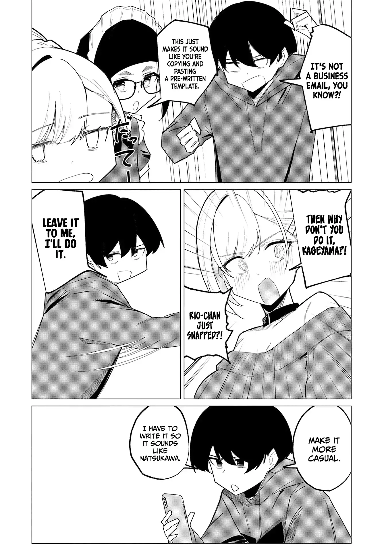 Chika Idol wo Kage de Sasaeru Ore Chapter 19 - page 13