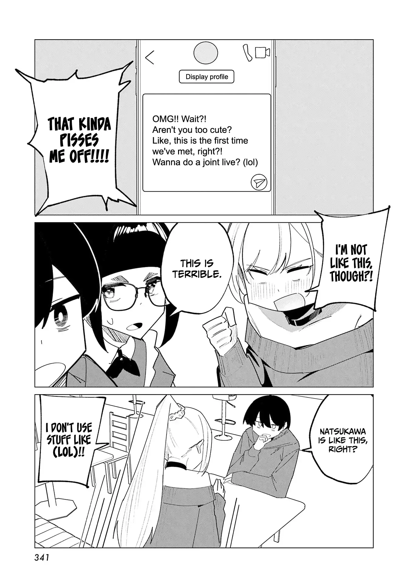 Chika Idol wo Kage de Sasaeru Ore Chapter 19 - page 14