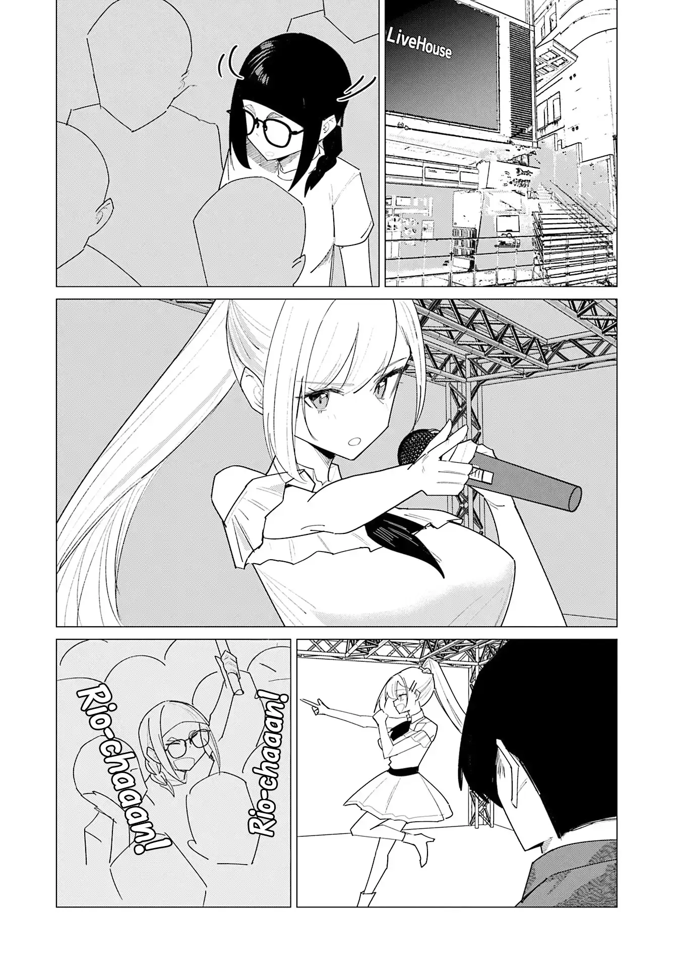 Chika Idol wo Kage de Sasaeru Ore Chapter 21 - page 13