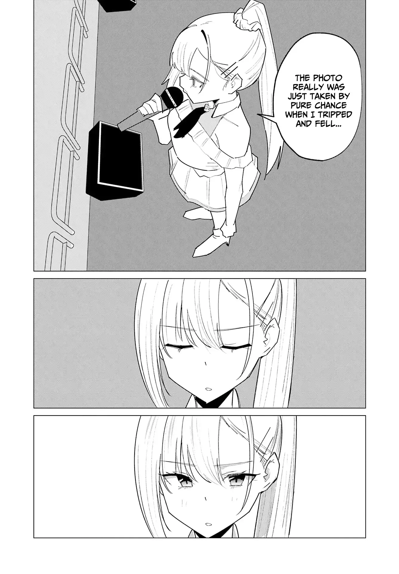 Chika Idol wo Kage de Sasaeru Ore Chapter 21 - page 16