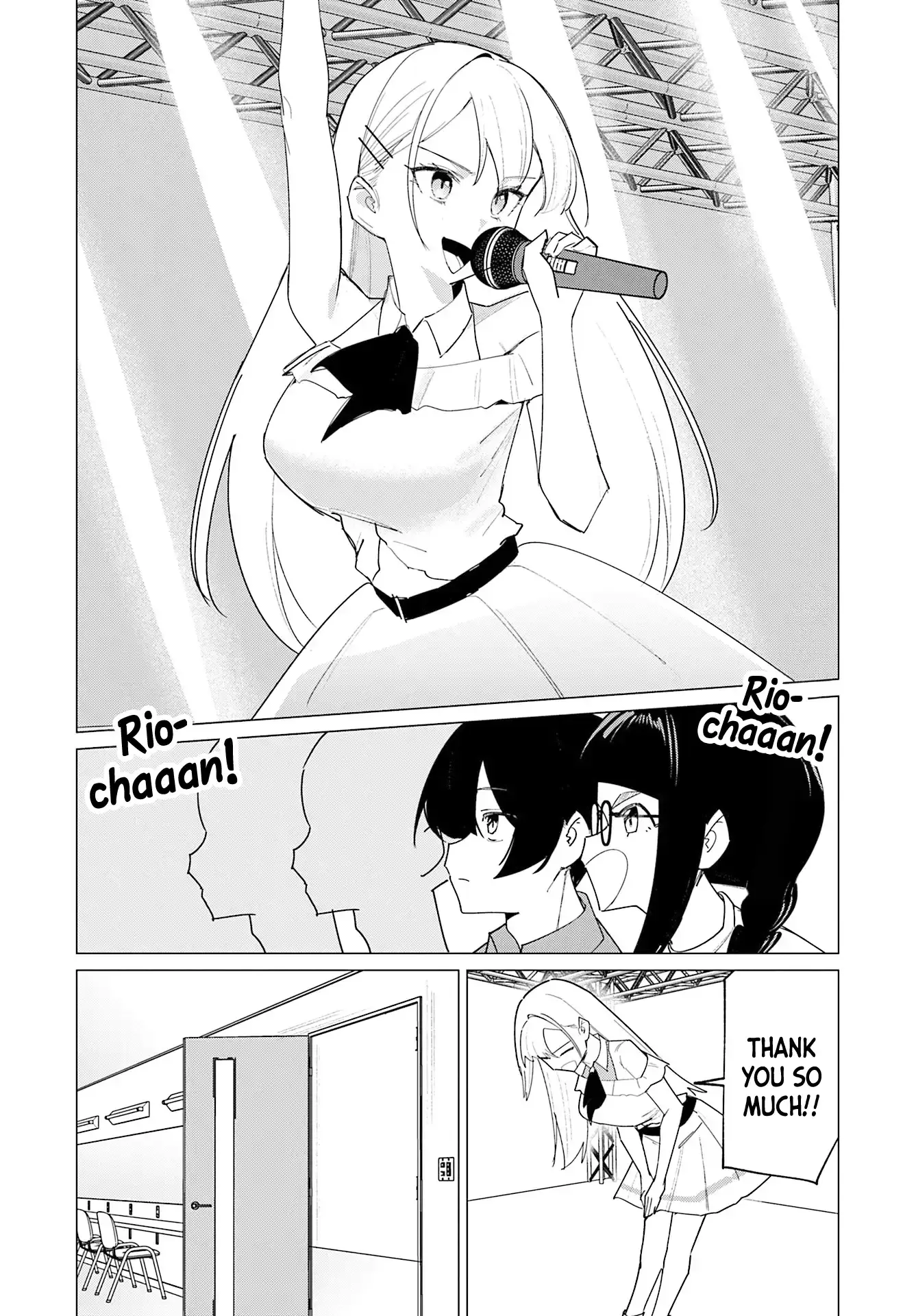 Chika Idol wo Kage de Sasaeru Ore Chapter 21 - page 3
