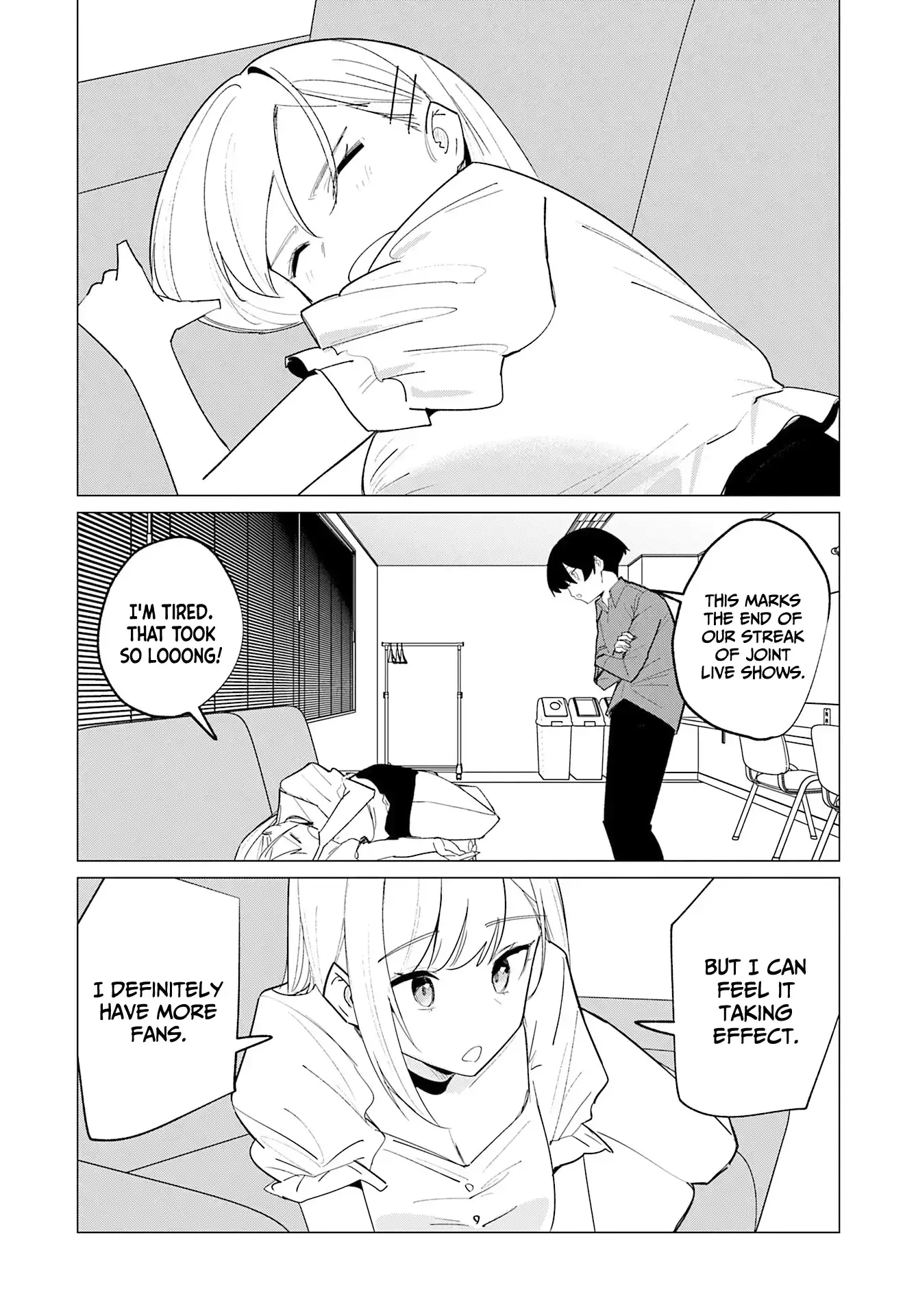 Chika Idol wo Kage de Sasaeru Ore Chapter 21 - page 4