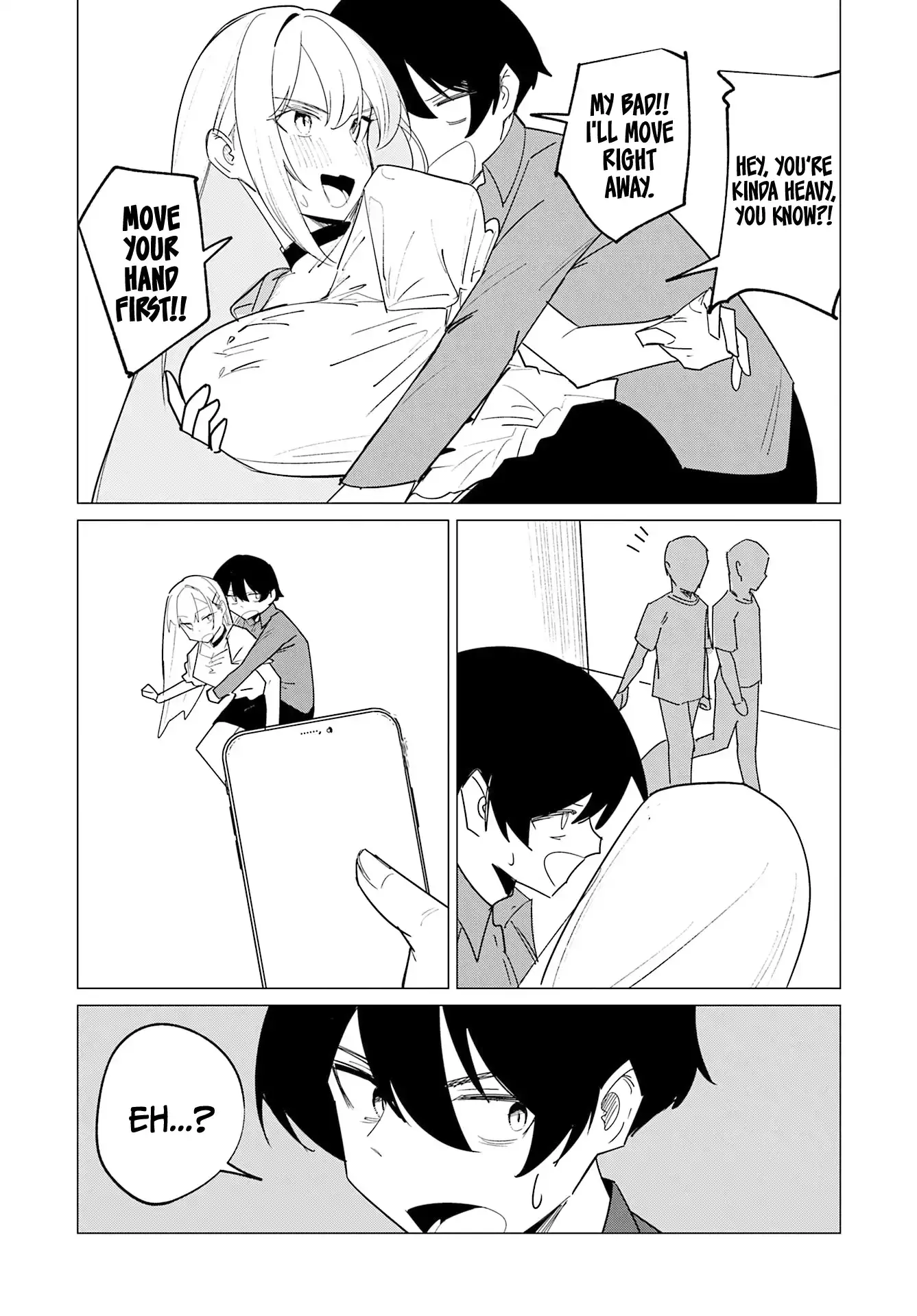 Chika Idol wo Kage de Sasaeru Ore Chapter 21 - page 8