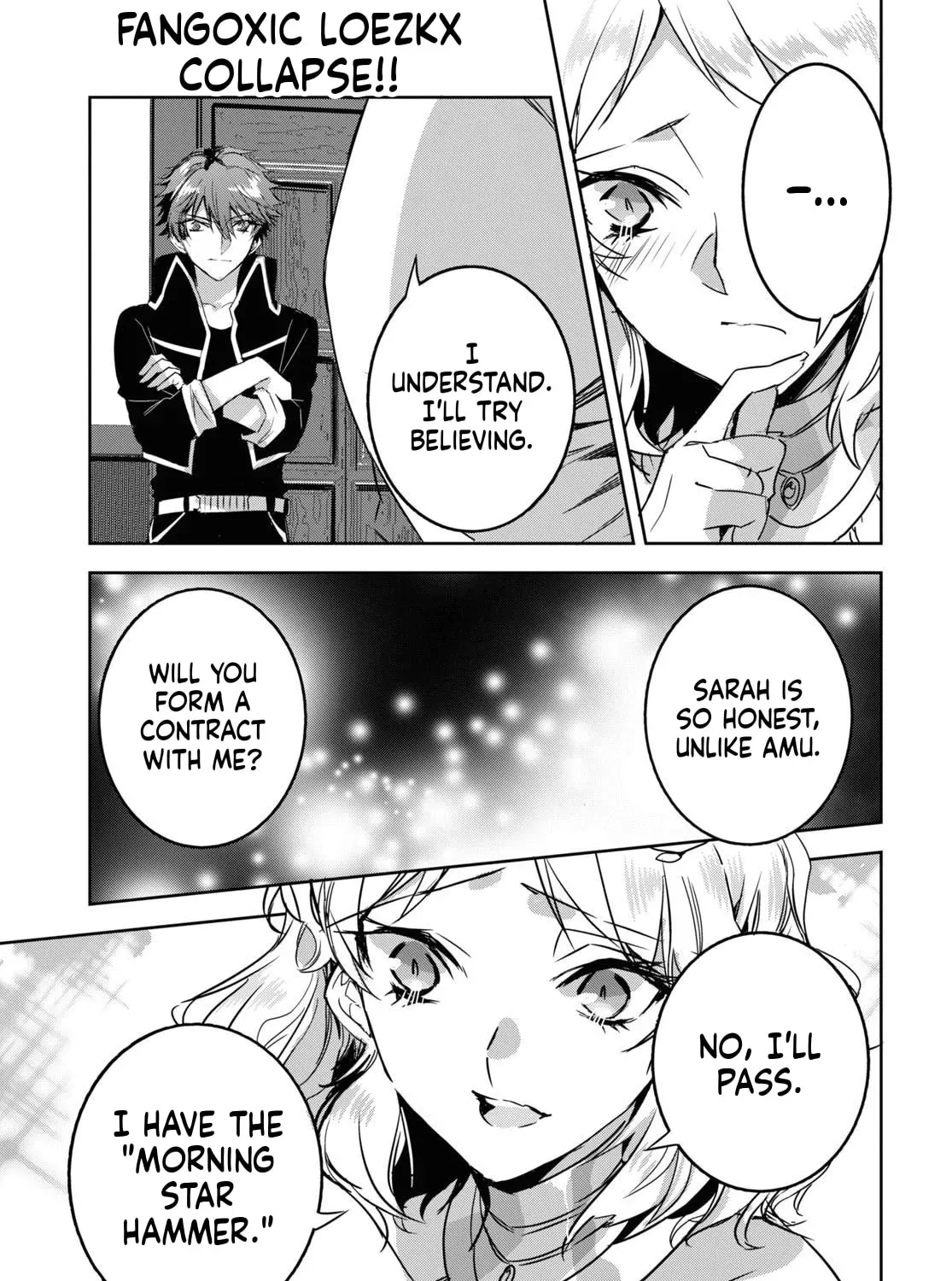 TENSAI SAIJAKU MAMONOTSUKAI HA KIKAN SHITAI ~SAIKYOU NO JUUSHA TO HIKIHANASARETE MISHIRANU CHI NI TOBASAREMASHITA Chapter 13 - page 36